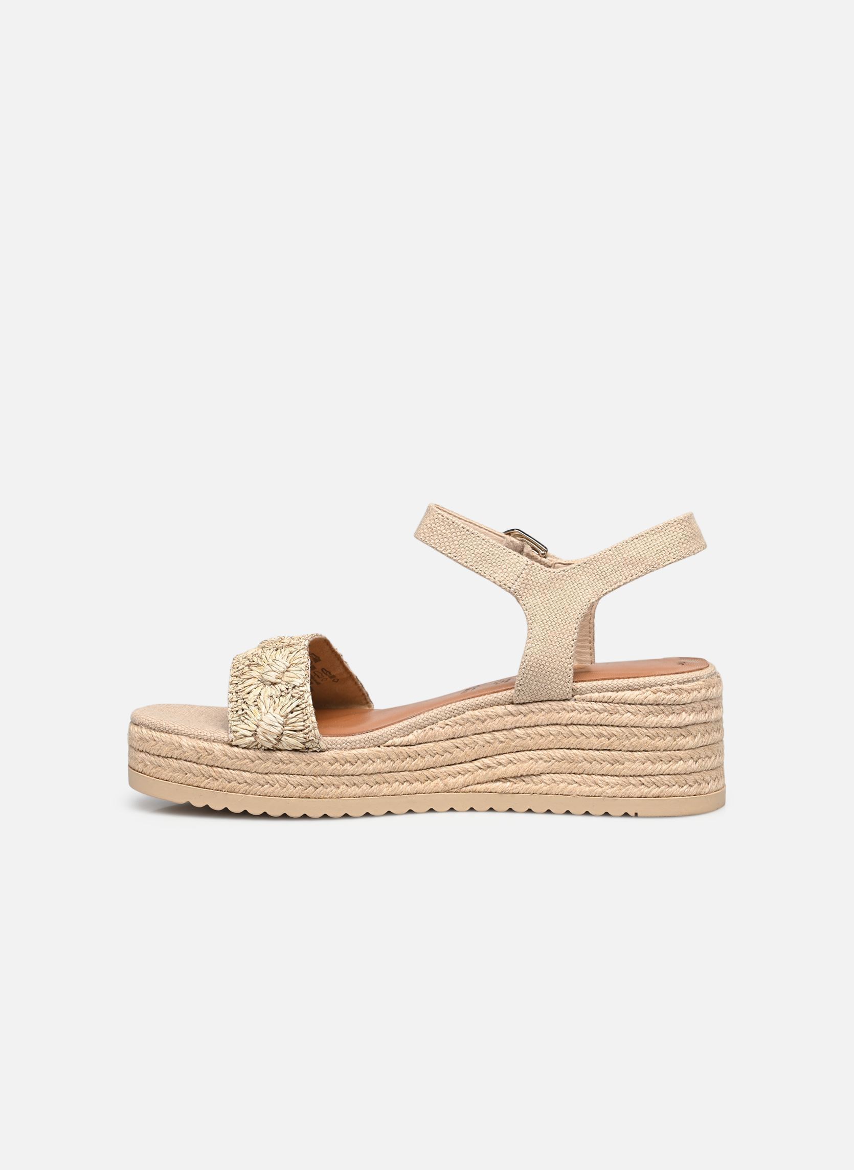 Sandales compensées et plateformes 28059-44 femme beige Tamaris Sandales compensées et plateformes 28059-44 femme beige BEIGE