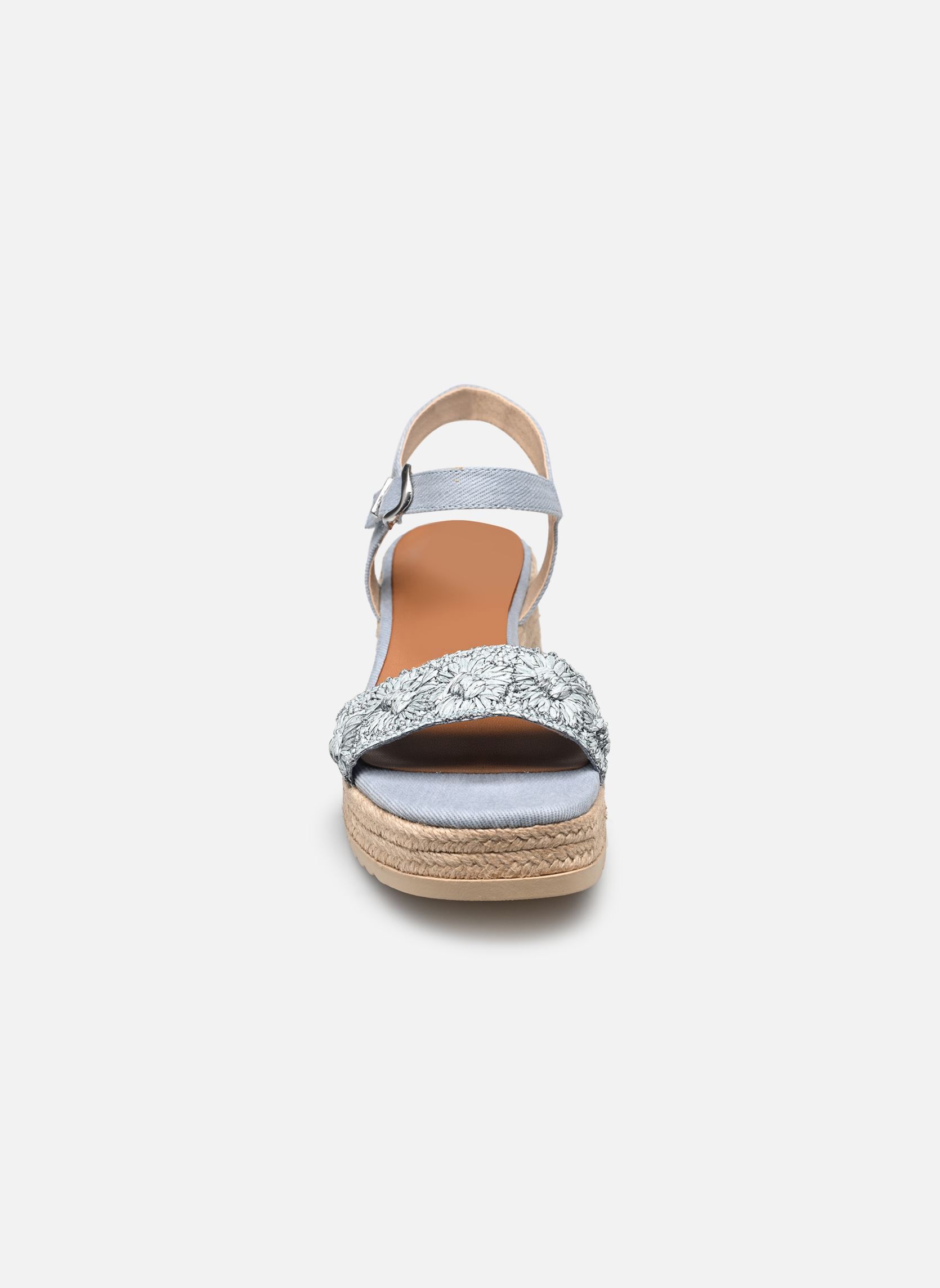 Sandales compensées et plateformes 28059-44 femme bleu Tamaris Sandales compensées et plateformes 28059-44 femme bleu LIGHT BLUE