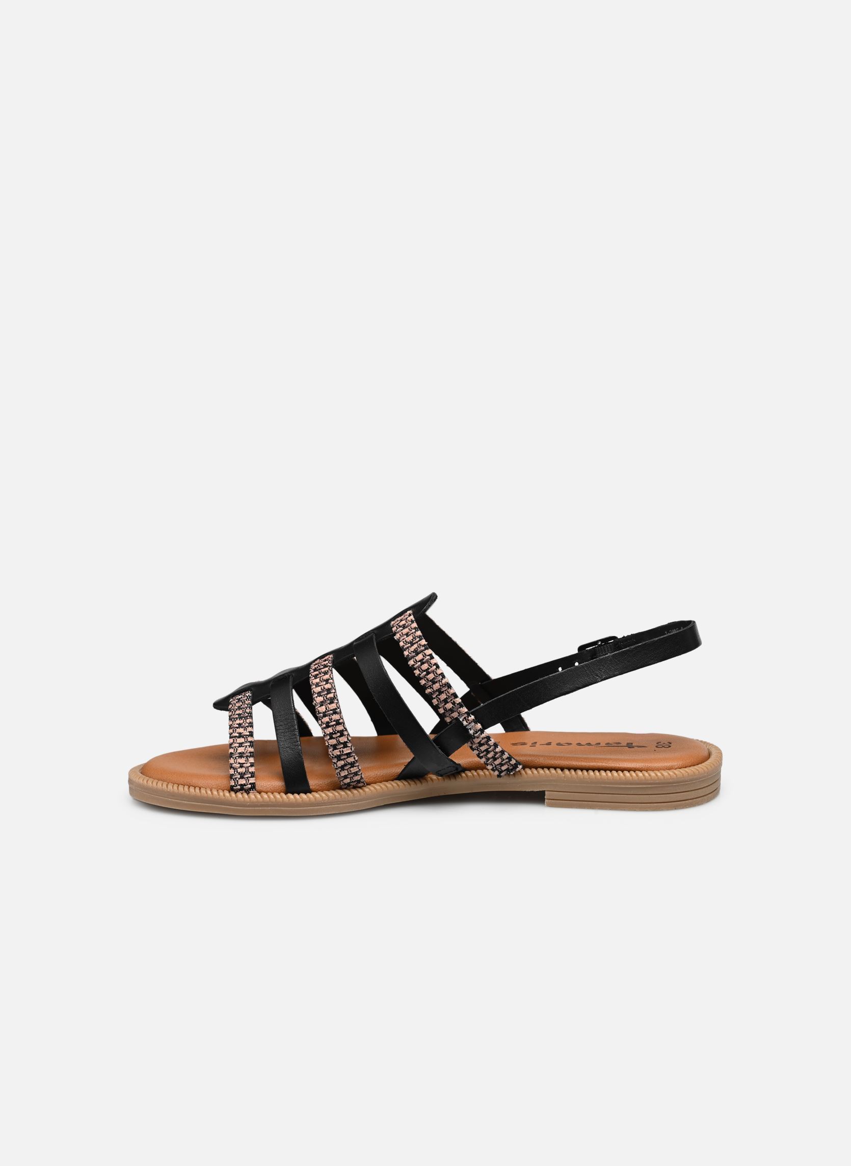 Sandali piatti 28104-44 donna nero Tamaris Sandali piatti 28104-44 donna nero BLACK COMB