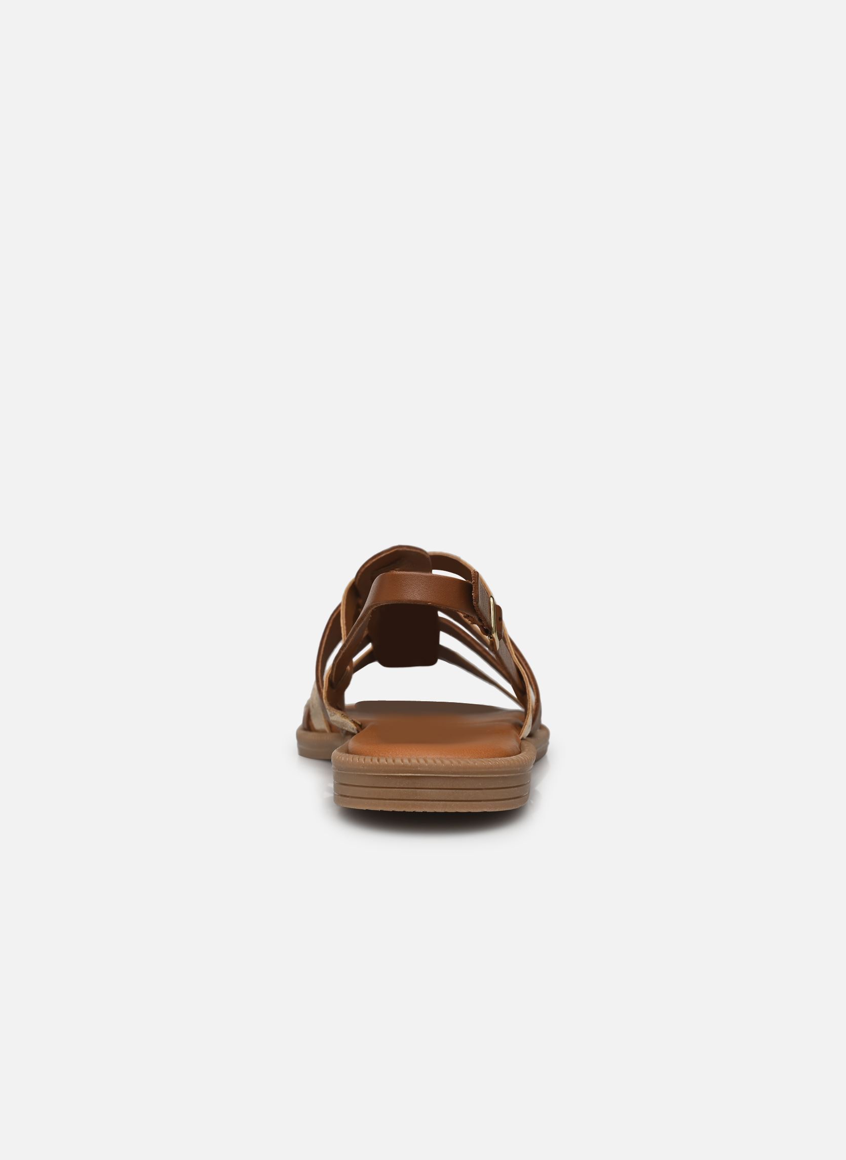 Sandales plates 28104-44 femme marron Tamaris Sandales plates 28104-44 femme marron CUOIO COMB