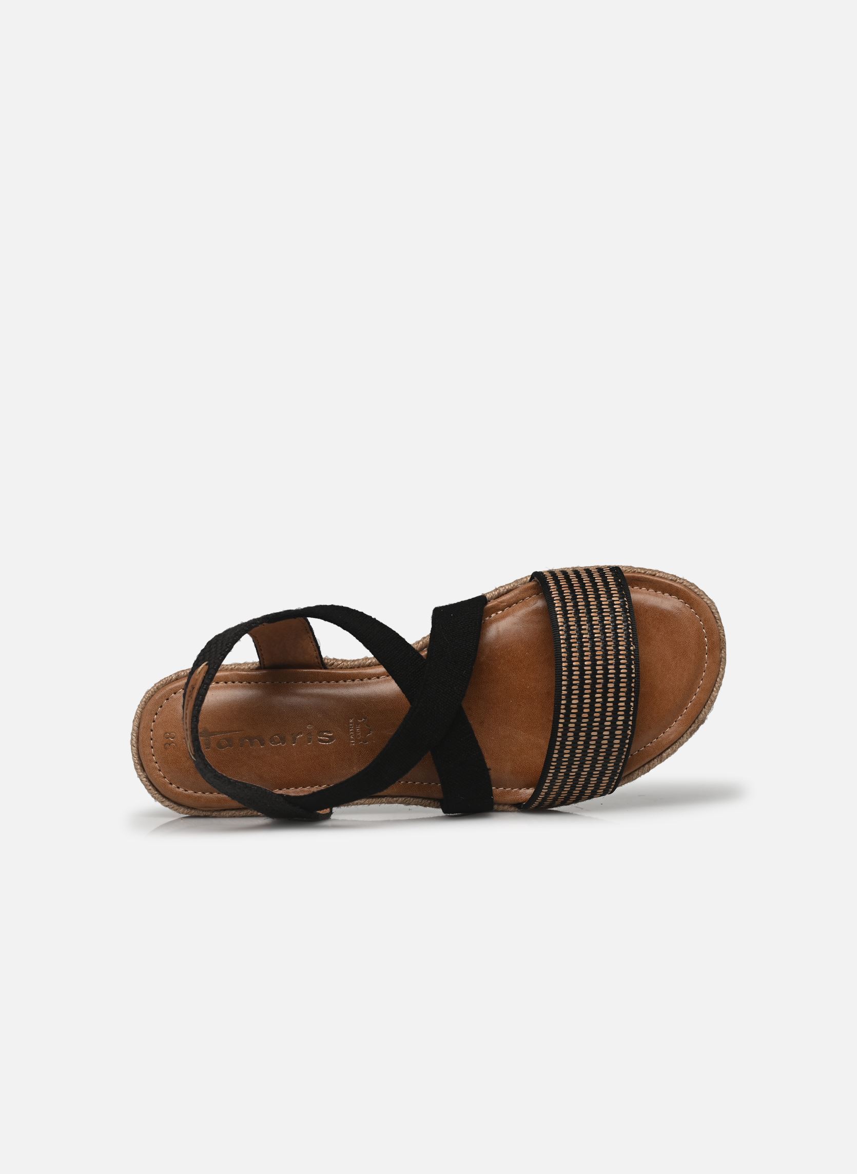 Sandalias planas 28110-44 mujer negro Tamaris Sandalias planas 28110-44 mujer negro BLACK