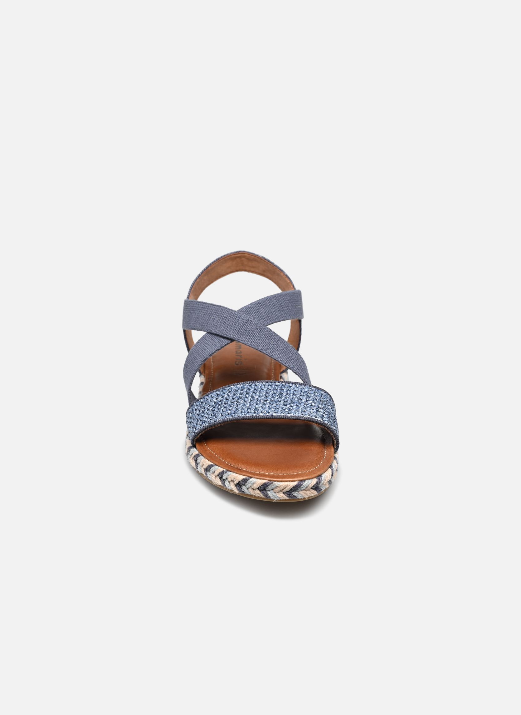 Sandales plates 28110-44 femme bleu Tamaris Sandales plates 28110-44 femme bleu BLUE