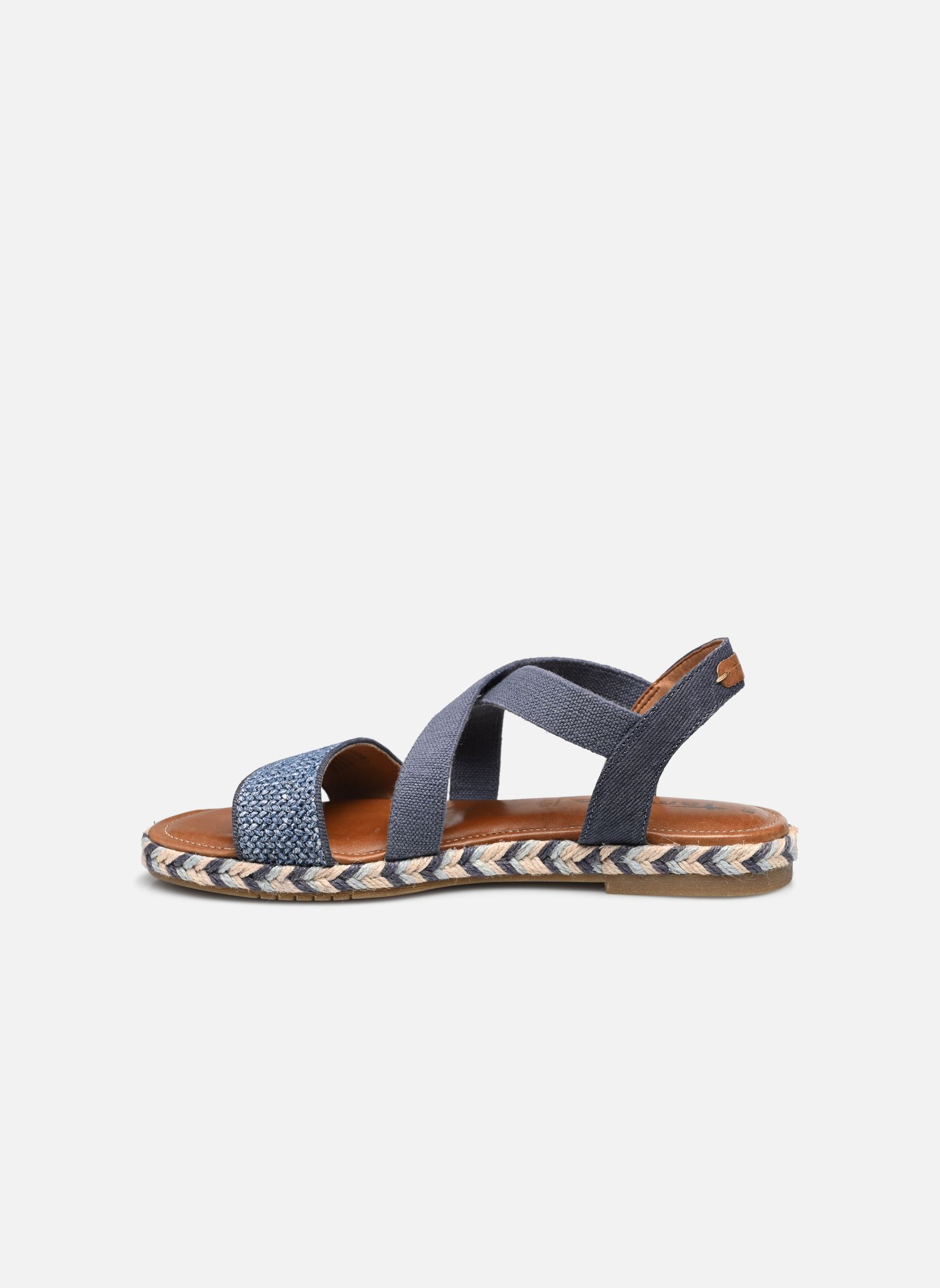 Sandales plates 28110-44 femme bleu Tamaris Sandales plates 28110-44 femme bleu BLUE
