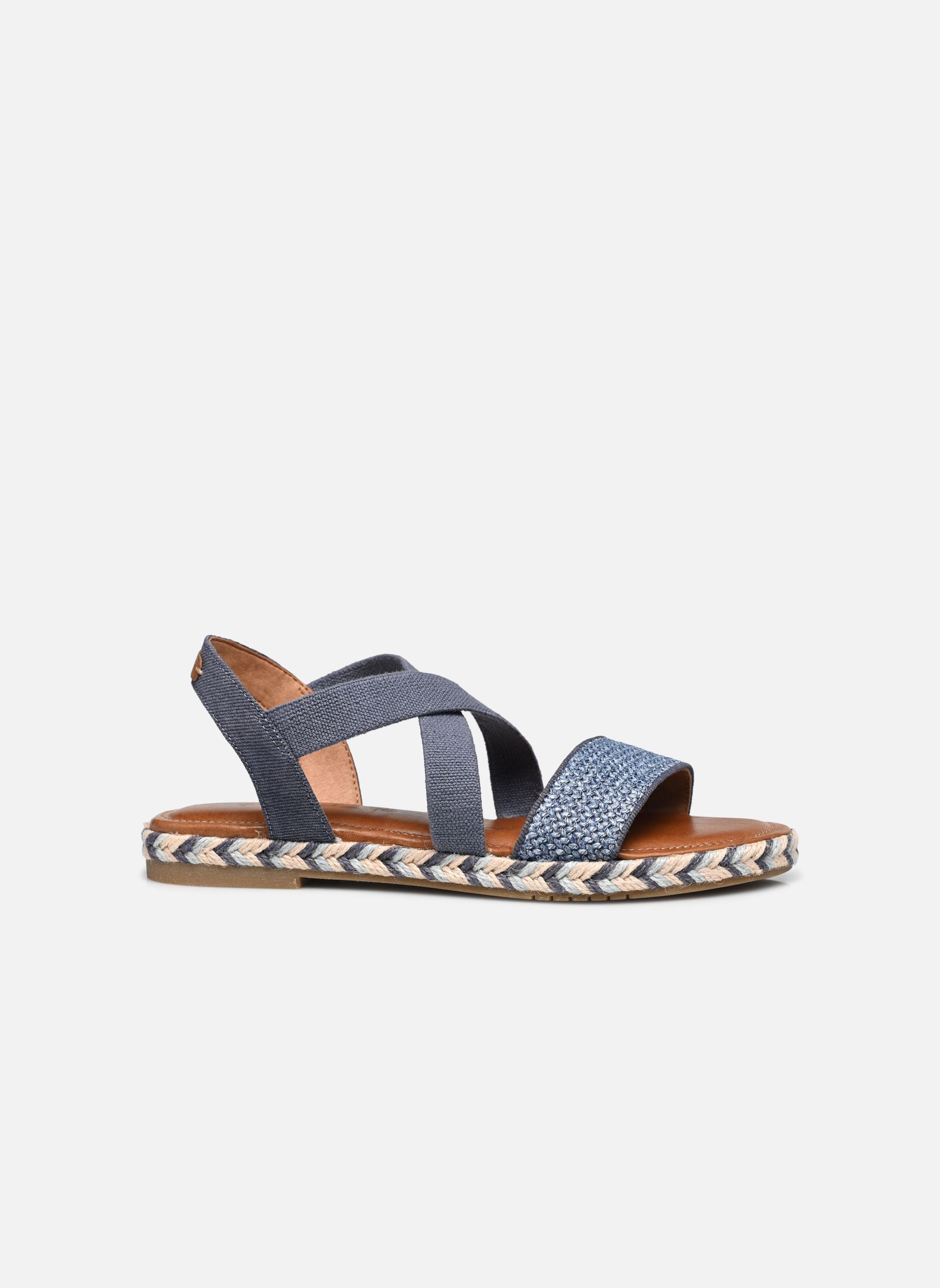 Sandales plates 28110-44 femme bleu Tamaris Sandales plates 28110-44 femme bleu BLUE