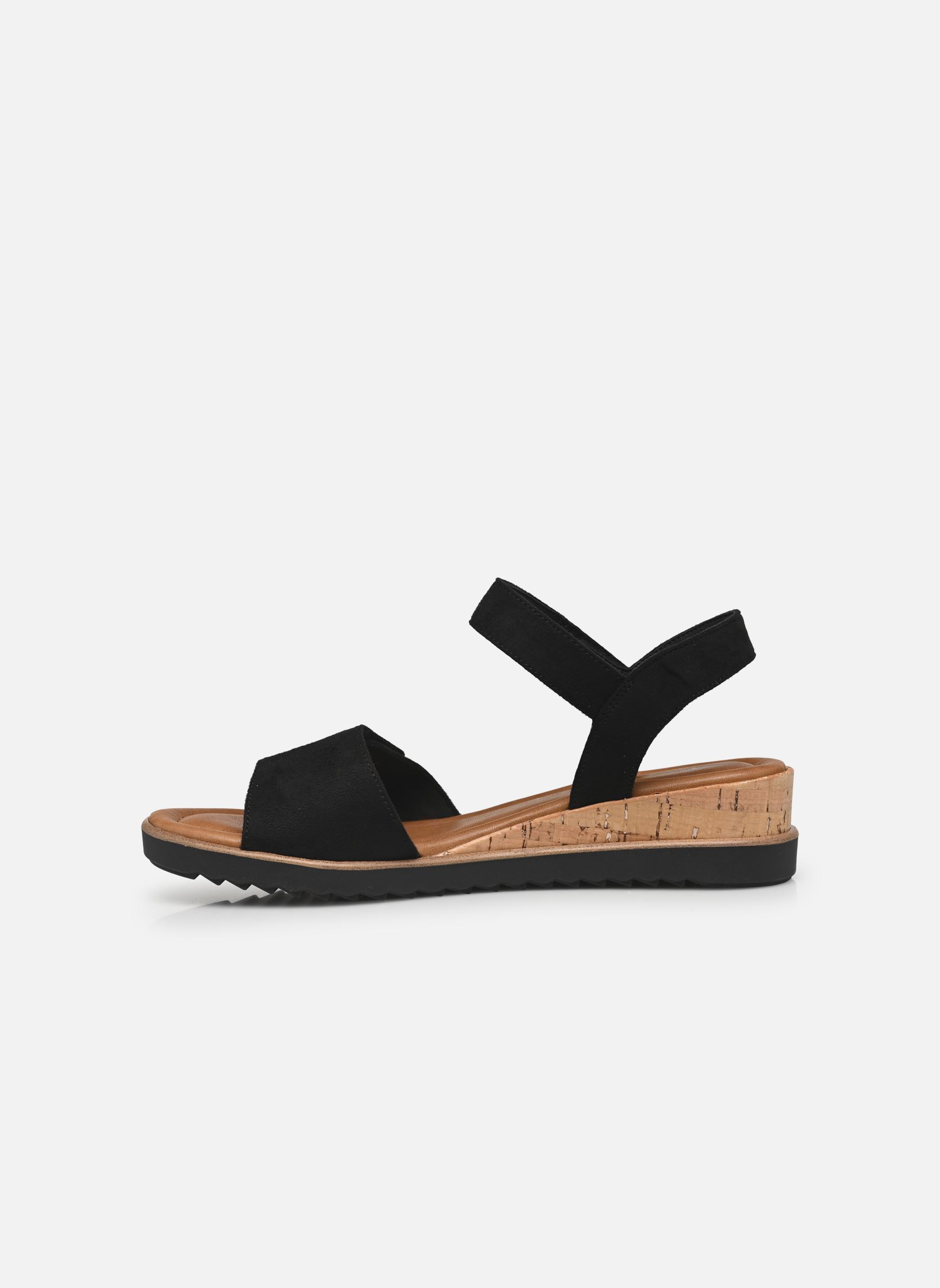 Keil- und Plateausandalen 28118-44 damen schwarz Tamaris Keil- und Plateausandalen 28118-44 damen schwarz BLACK