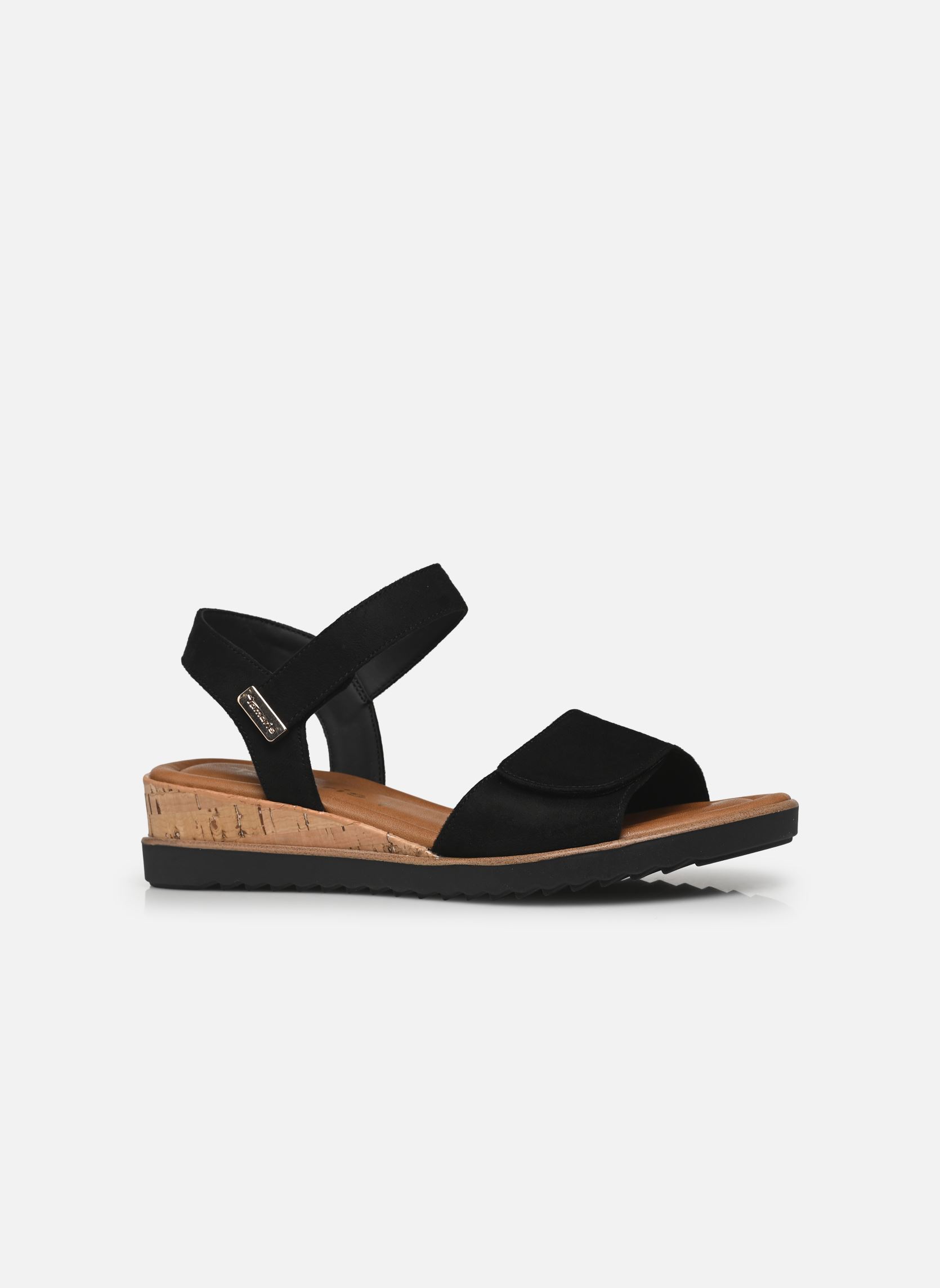 Keil- und Plateausandalen 28118-44 damen schwarz Tamaris Keil- und Plateausandalen 28118-44 damen schwarz BLACK