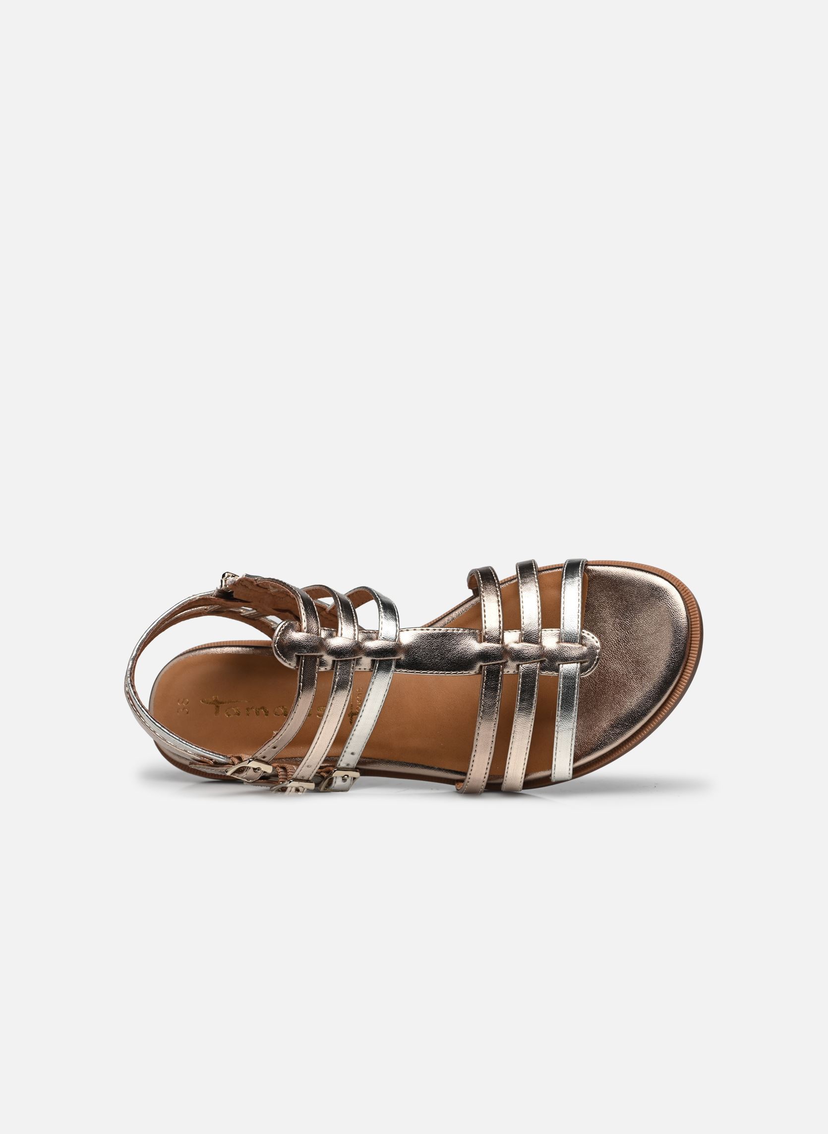 Sandali piatti 28155-44 donna oro e bronzo Tamaris Sandali piatti 28155-44 donna oro e bronzo BRONCE COMB