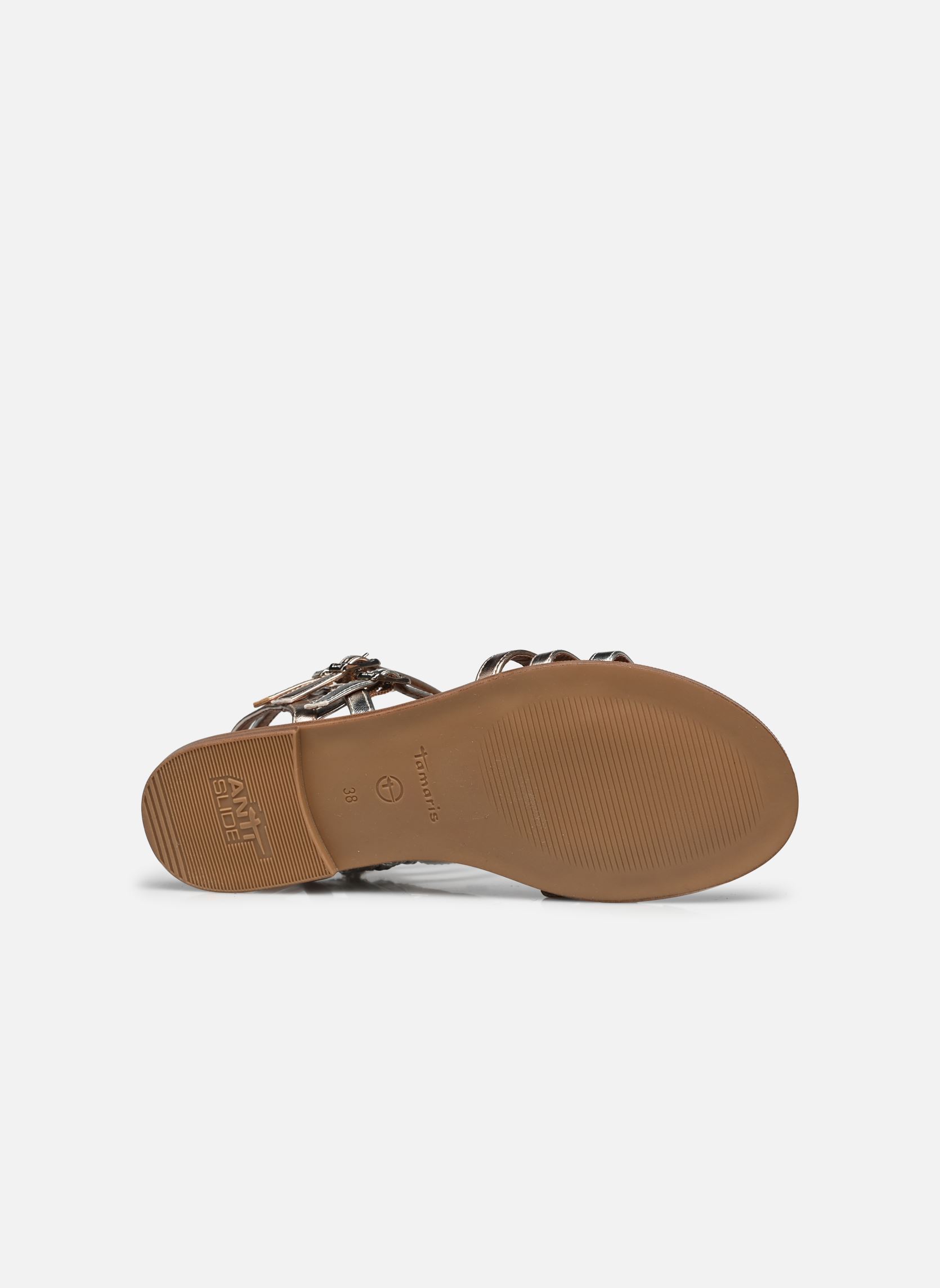 Sandali piatti 28155-44 donna oro e bronzo Tamaris Sandali piatti 28155-44 donna oro e bronzo BRONCE COMB
