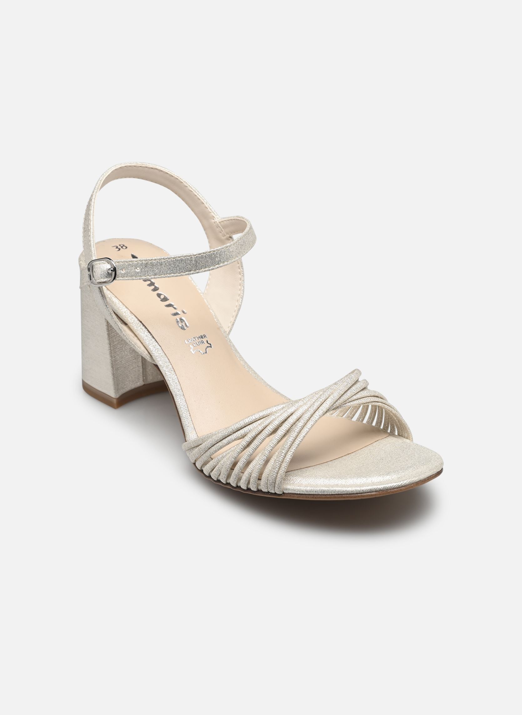 Sandales 28324-42 femme or et bronze Tamaris Sandales 28324-42 femme or et bronze CHAMPAGNE