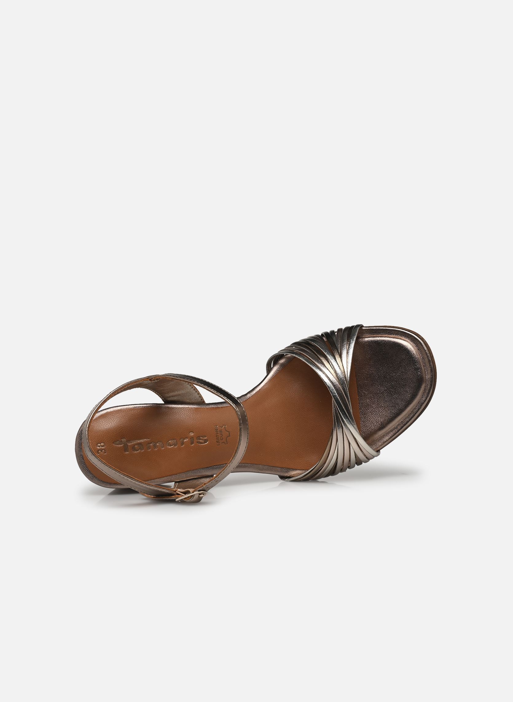 Sandales 28324-42 femme or et bronze Tamaris Sandales 28324-42 femme or et bronze BRONCE COMB