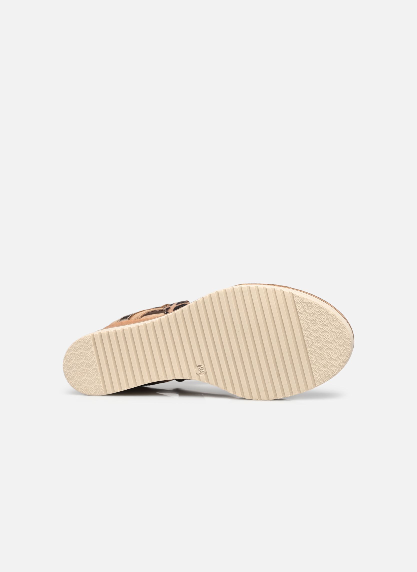 Sandales compensées et plateformes 28357-44 femme marron Tamaris Sandales compensées et plateformes 28357-44 femme marron TAN COMB