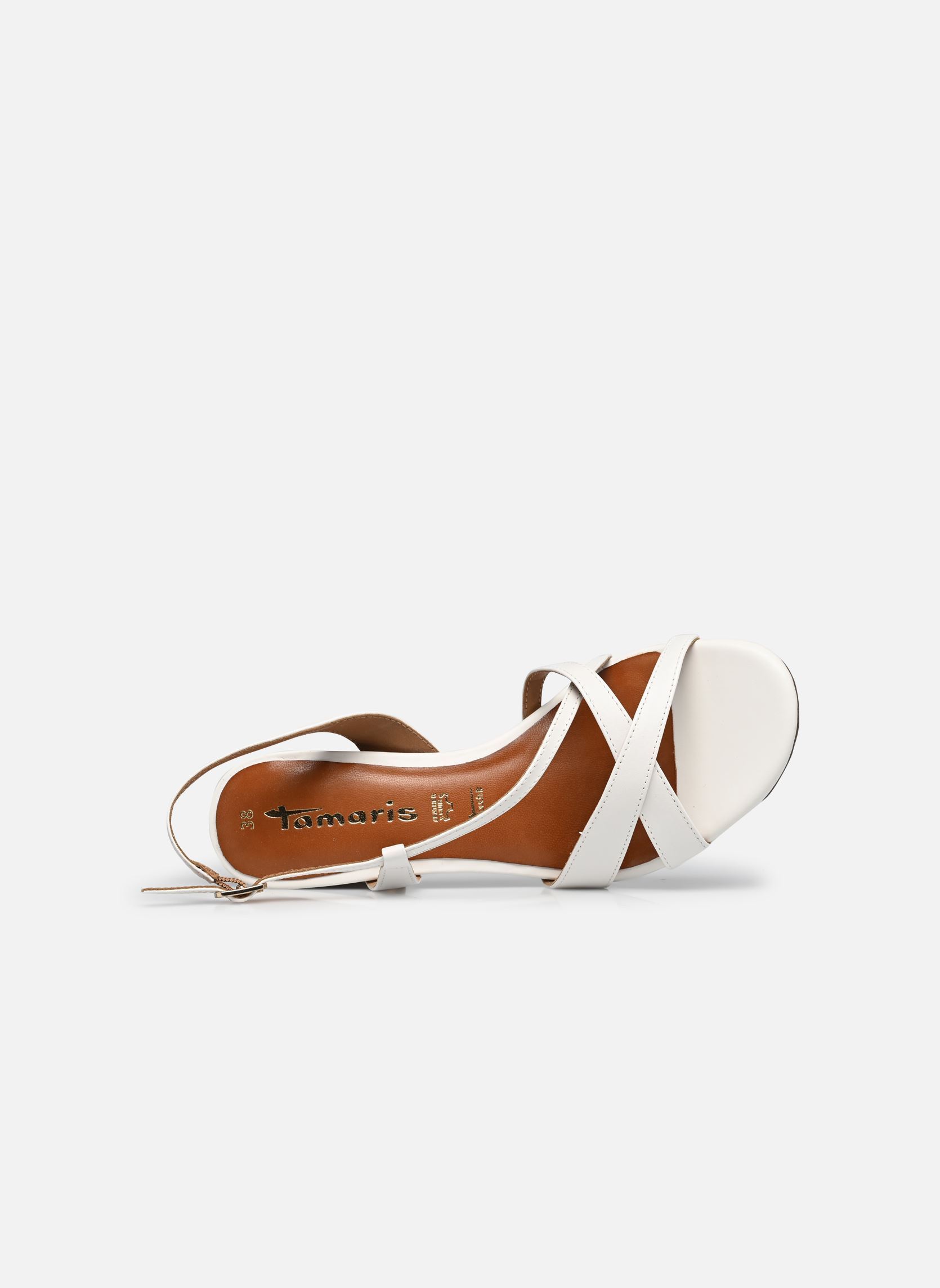 Sandalen 28364-44 dames wit Tamaris Sandalen 28364-44 dames wit WHITE