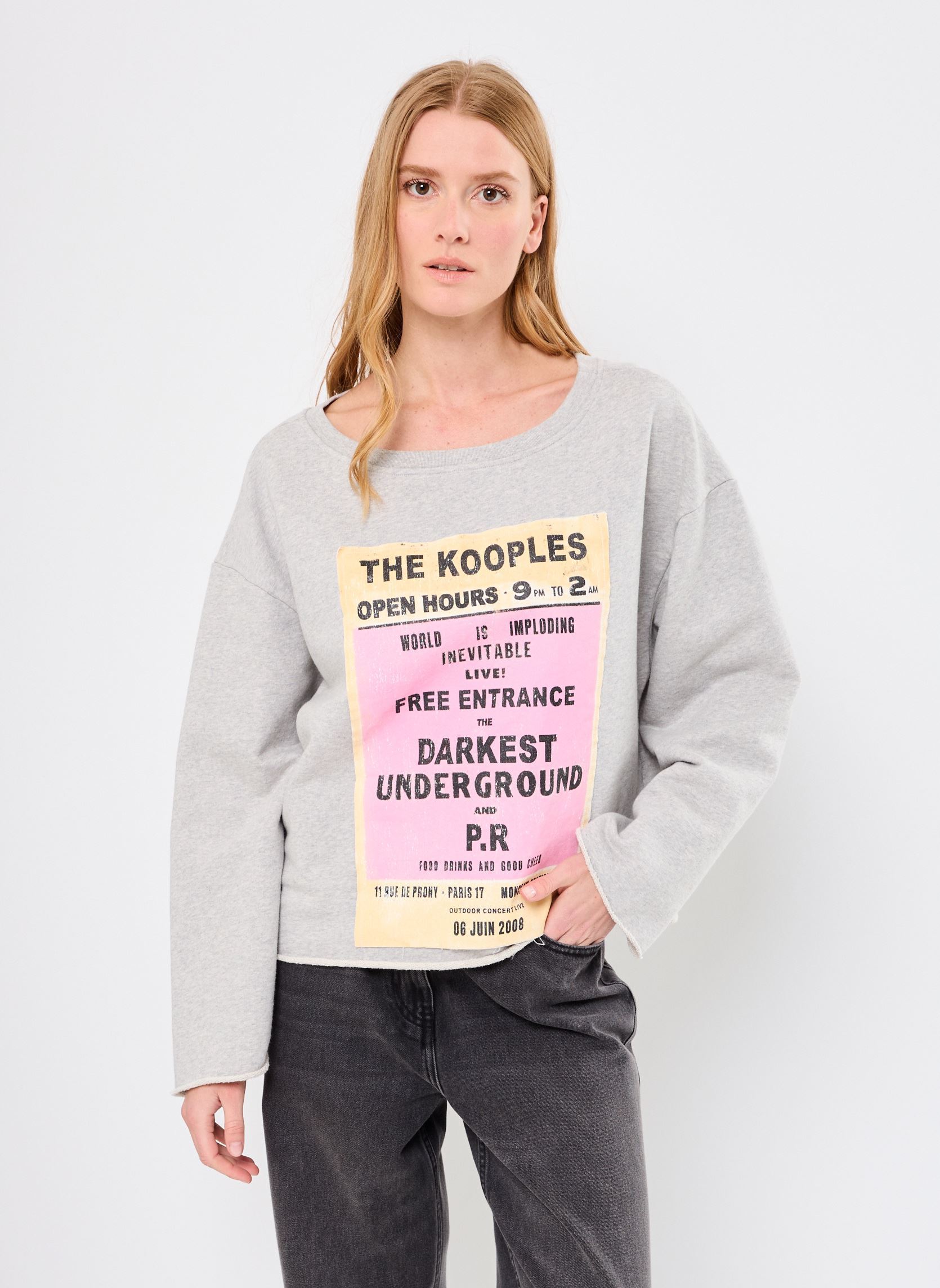 Vêtements The Kooples FSWE30013K pour Accessoires