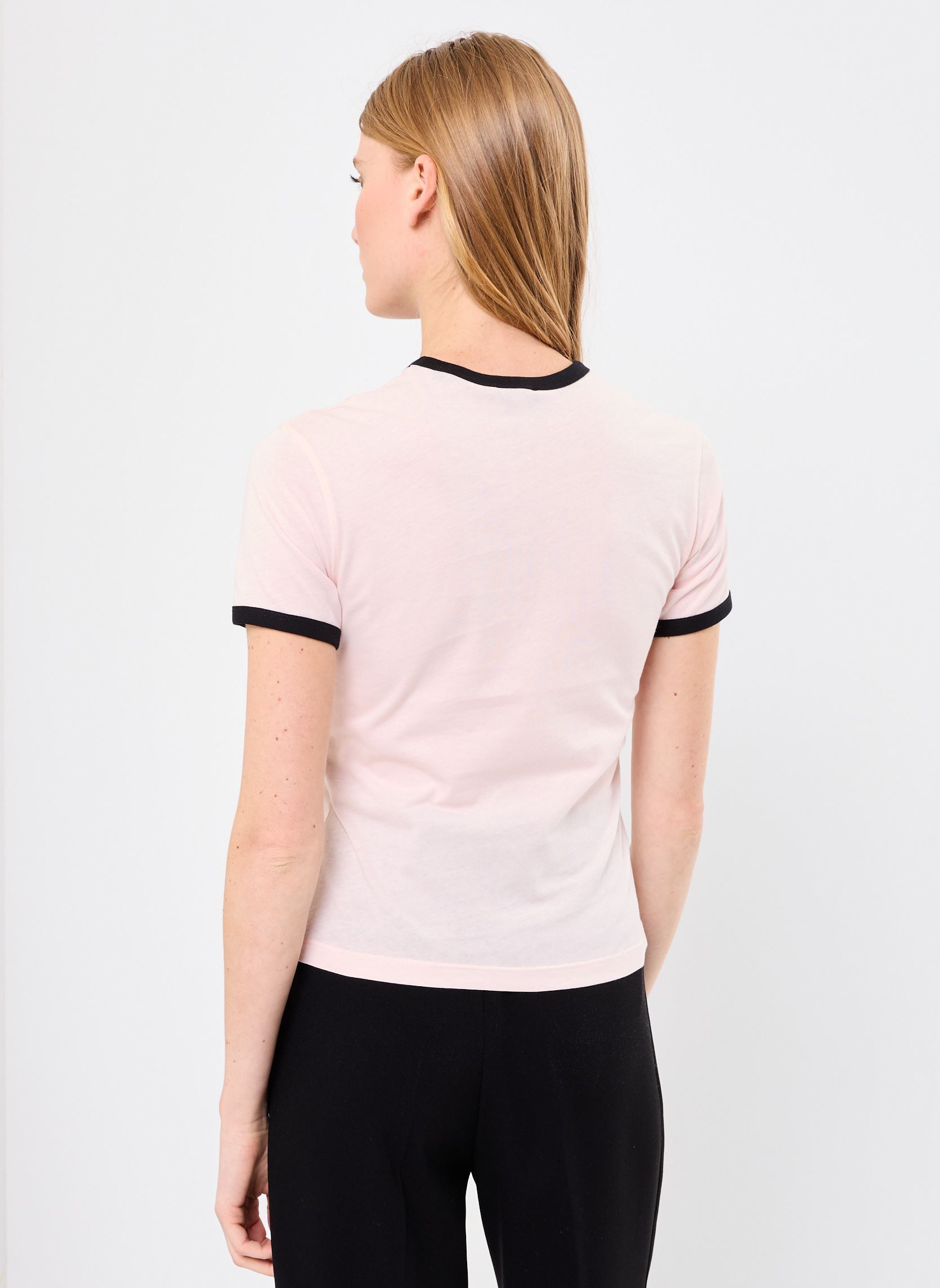 Camisetas de manga corta FTSC30024K mujer rosa The Kooples Camisetas de manga corta FTSC30024K mujer rosa LIL01