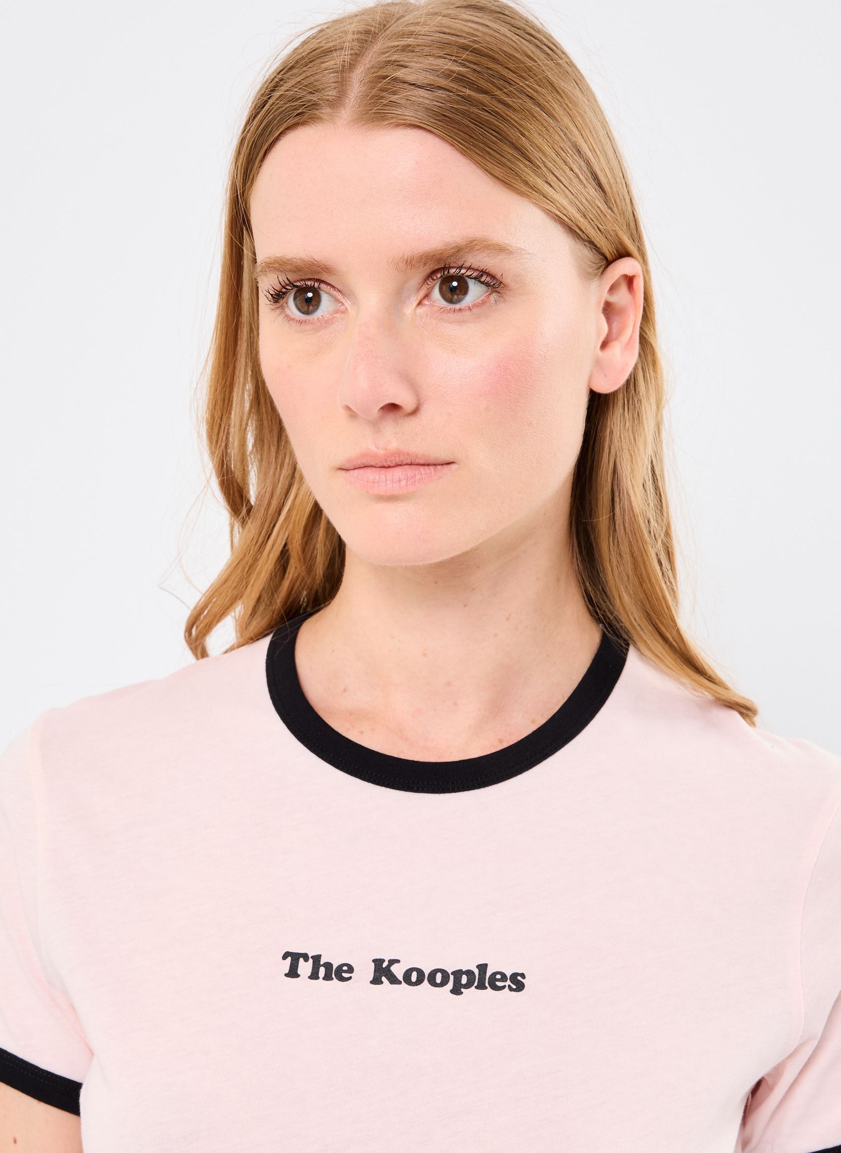 Camisetas de manga corta FTSC30024K mujer rosa The Kooples Camisetas de manga corta FTSC30024K mujer rosa LIL01