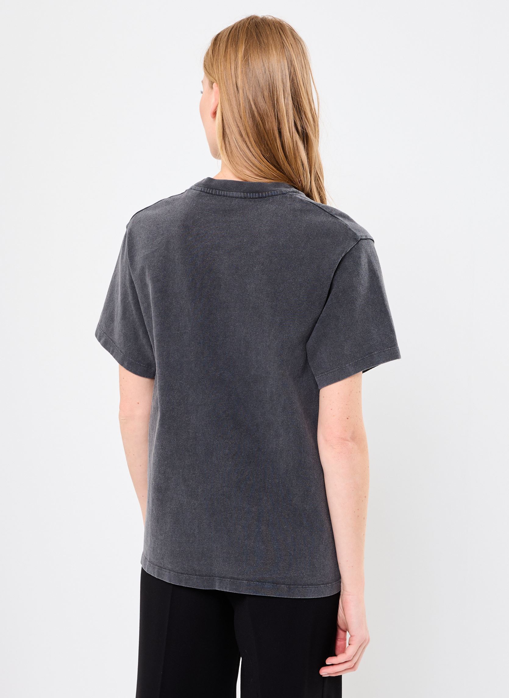 Tee-shirts FTSC30043K femme noir The Kooples Tee-shirts FTSC30043K femme noir BLA55