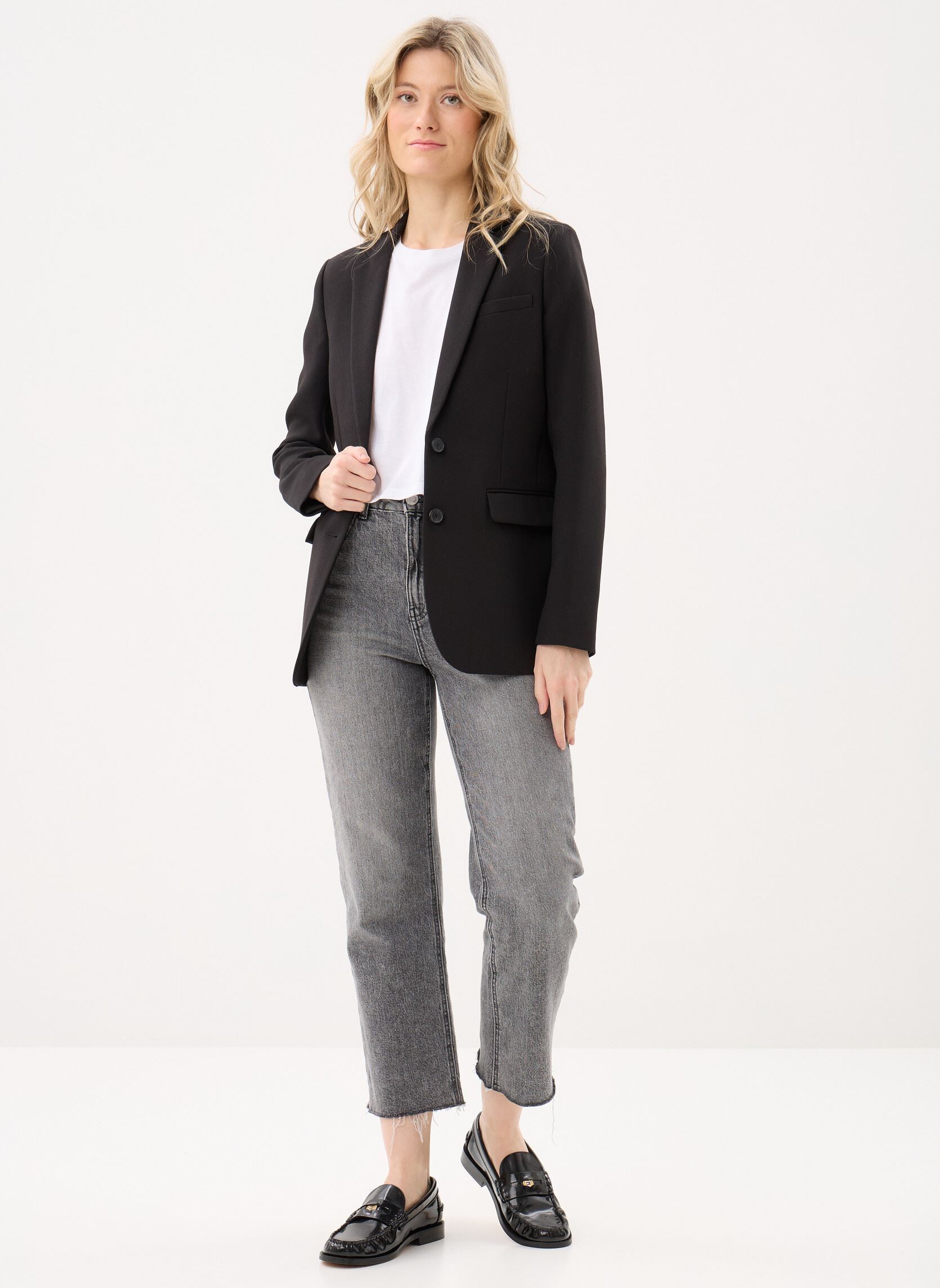 Blazer FVES26068K damen schwarz The Kooples Blazer FVES26068K damen schwarz BLA01