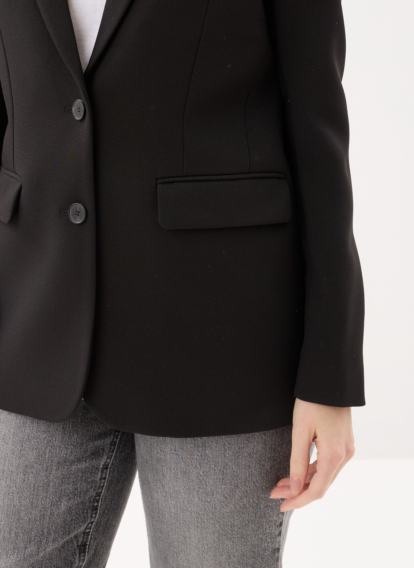 Blazer FVES26068K damen schwarz The Kooples Blazer FVES26068K damen schwarz BLA01
