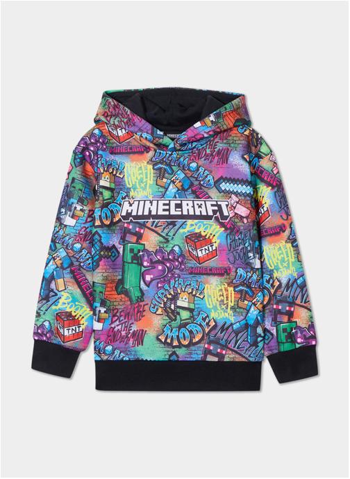 Minecraft Sweats à capuche FU_LB-MNCT-0055 garçon violet