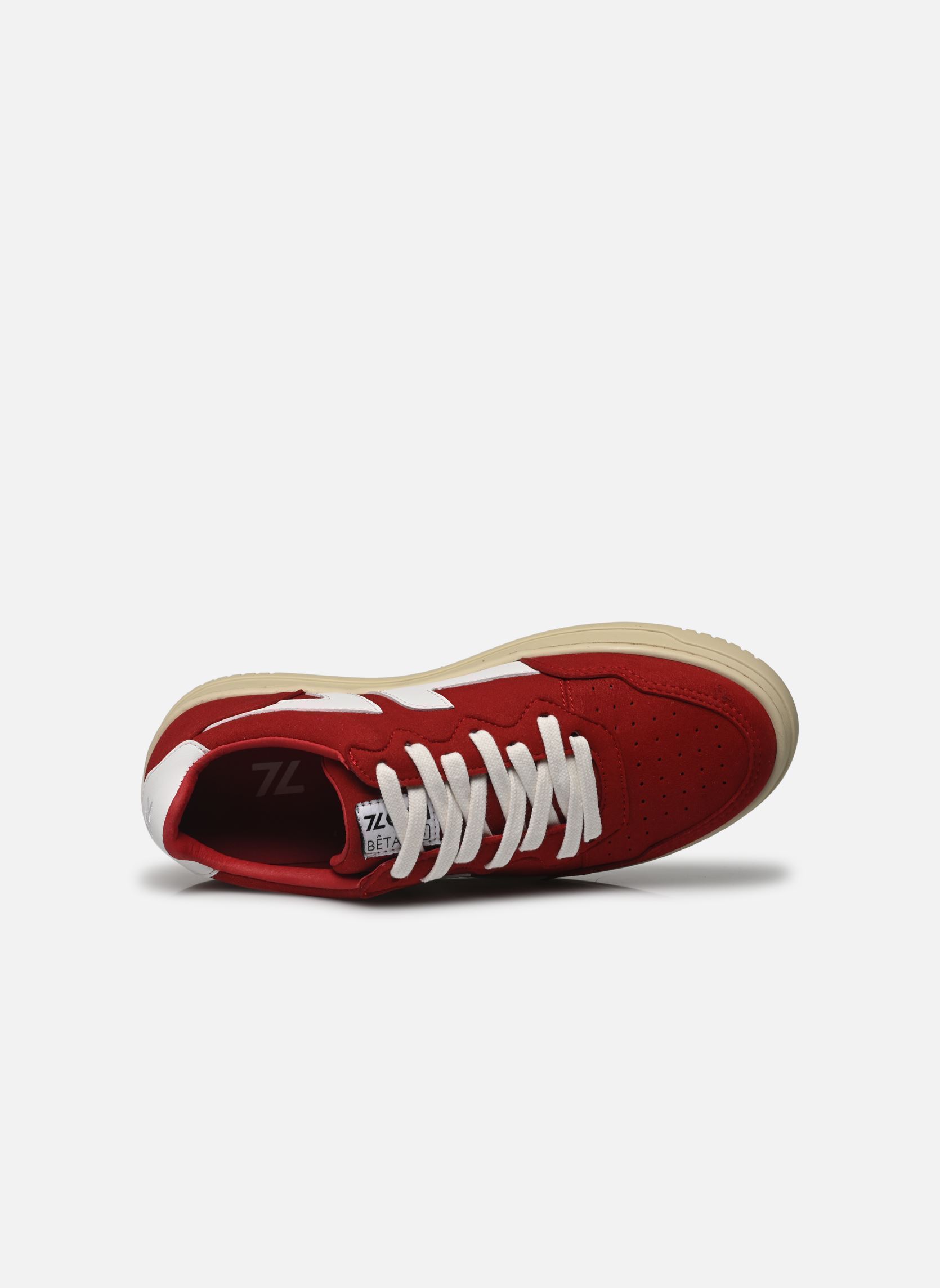 Sneakers BETA B3 dames bordeaux Zèta Sneakers BETA B3 dames bordeaux ROUGE