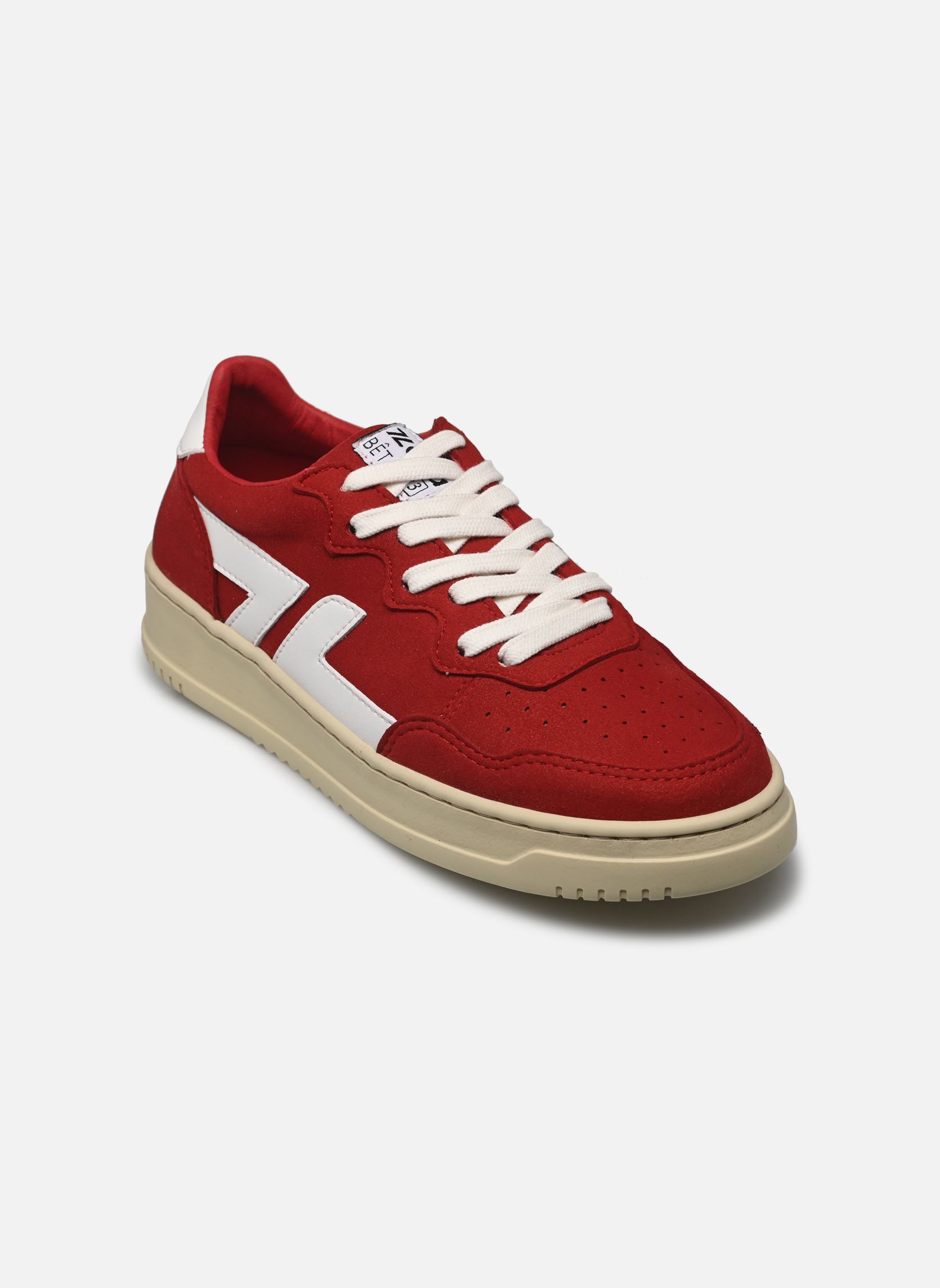 Sneakers BETA B3 dames bordeaux Zèta Sneakers BETA B3 dames bordeaux ROUGE