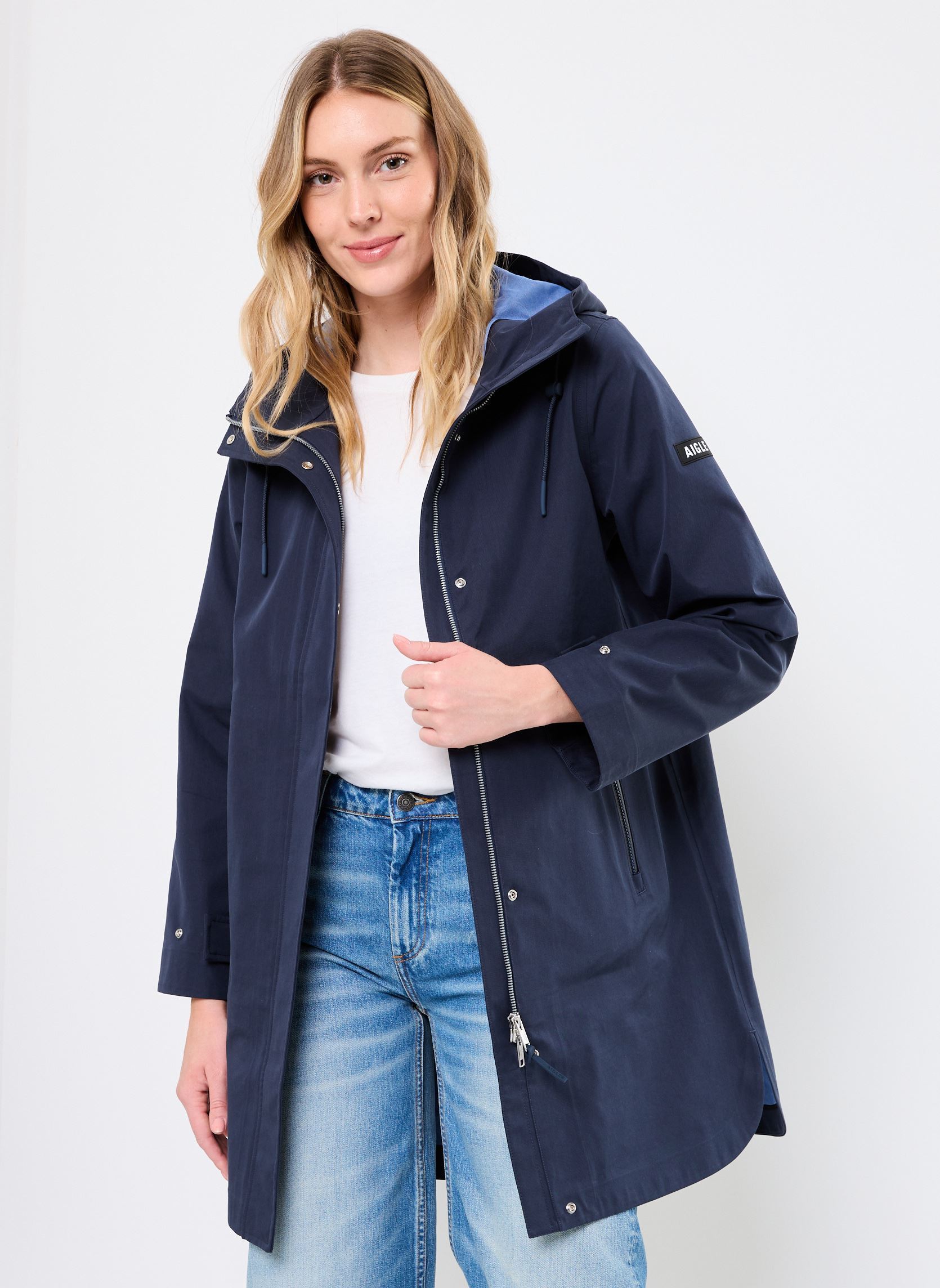 Vêtements Aigle Parka longue 3 couches imperméable MTD® pour Accessoires