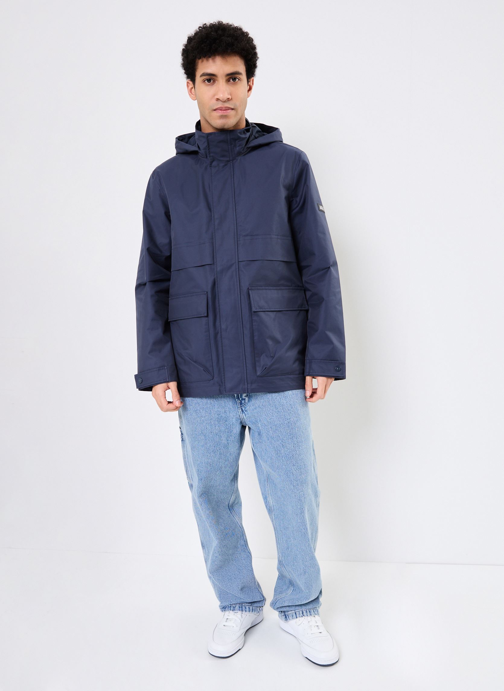 Vestes imperméables Veste mi-longue MTD® avec capuche homme bleu Aigle Vestes imperméables Veste mi-longue MTD® avec capuche homme bleu Empire