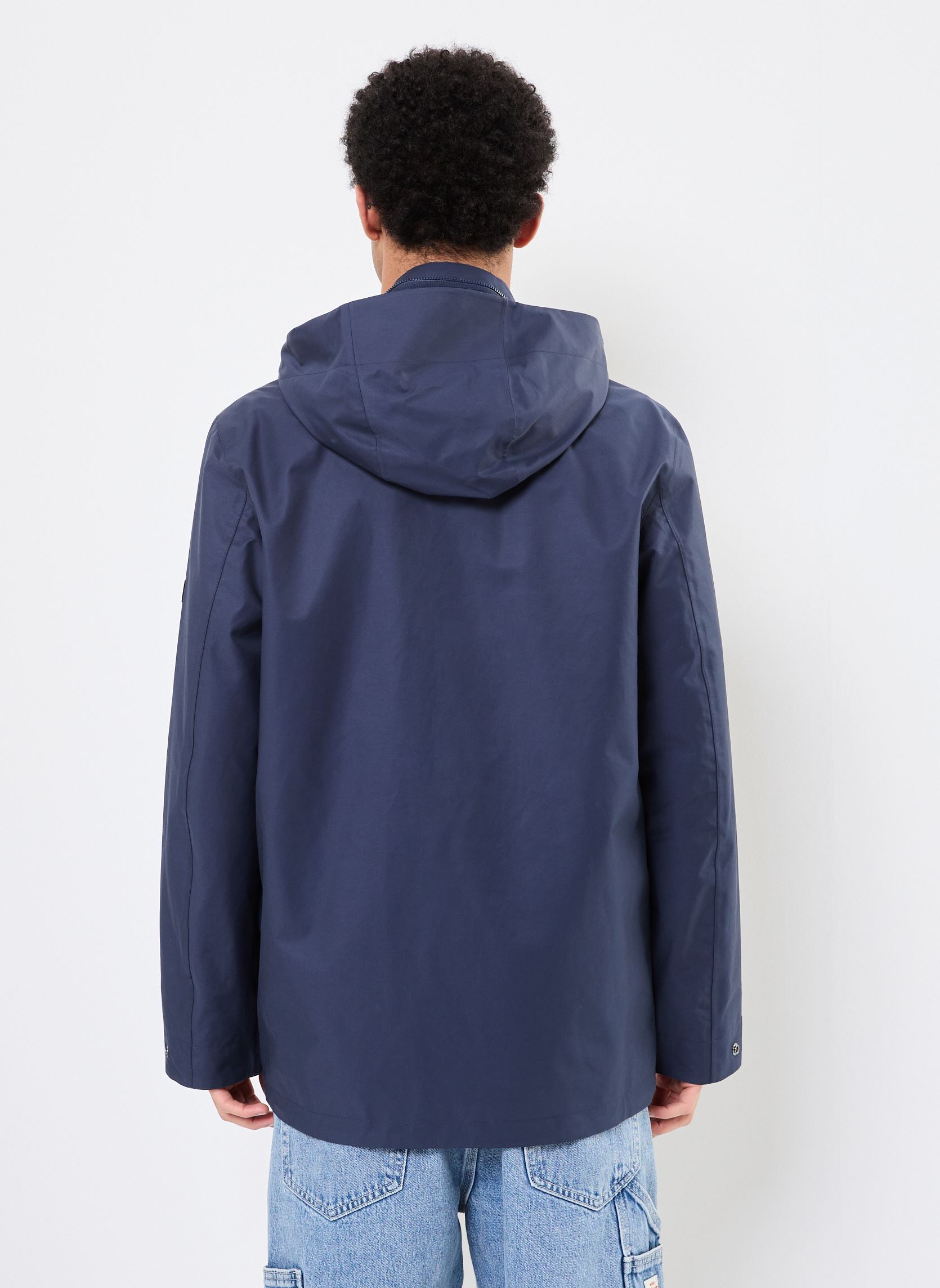 Vestes imperméables Veste mi-longue MTD® avec capuche homme bleu Aigle Vestes imperméables Veste mi-longue MTD® avec capuche homme bleu Empire