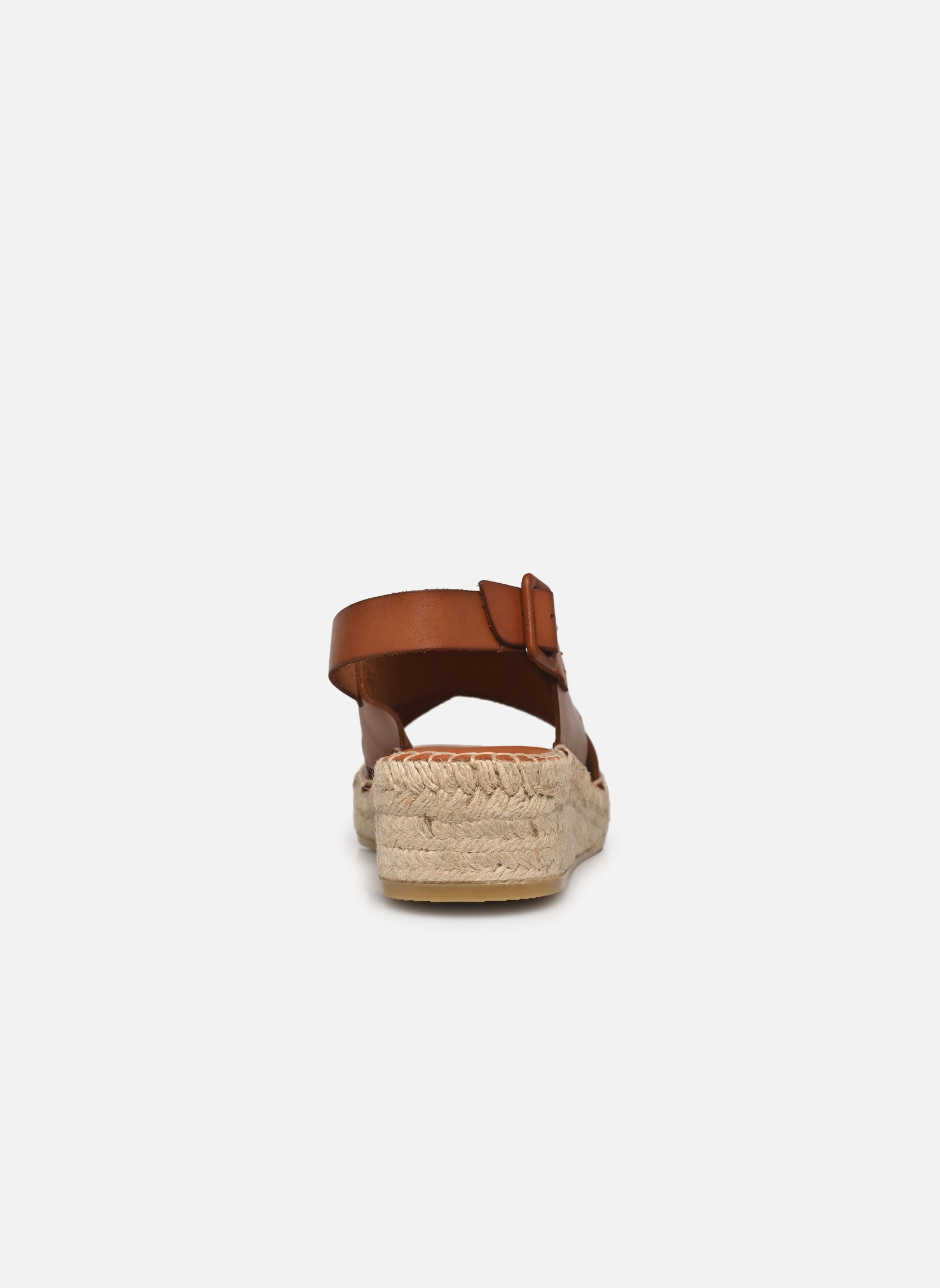 Espadrillas con zeppa e plateau Icore donna marrone Georgia Rose Espadrillas con zeppa e plateau Icore donna marrone COGNAC