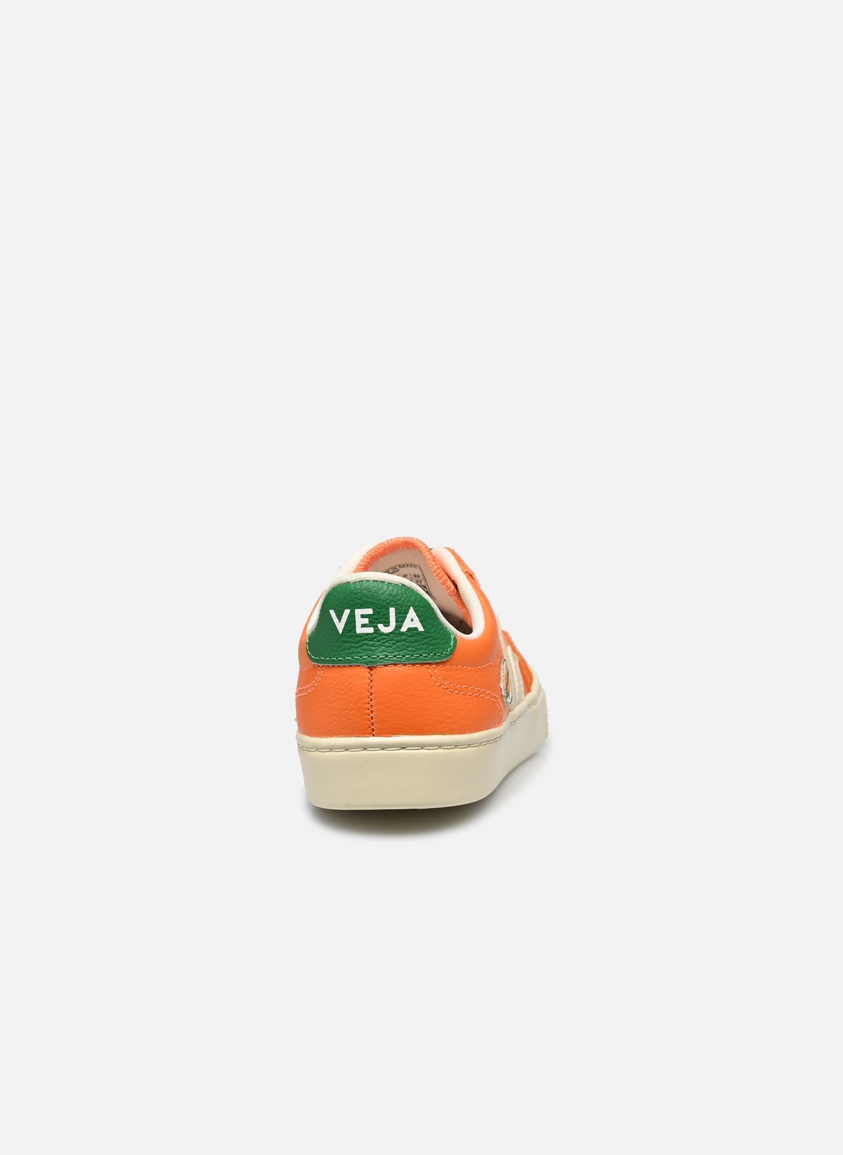 Baskets SMALL VOLLEY X THE SOCIAL FOOD - Lacets orange Veja Baskets SMALL VOLLEY X THE SOCIAL FOOD - Lacets orange FURY_CALCAIRE