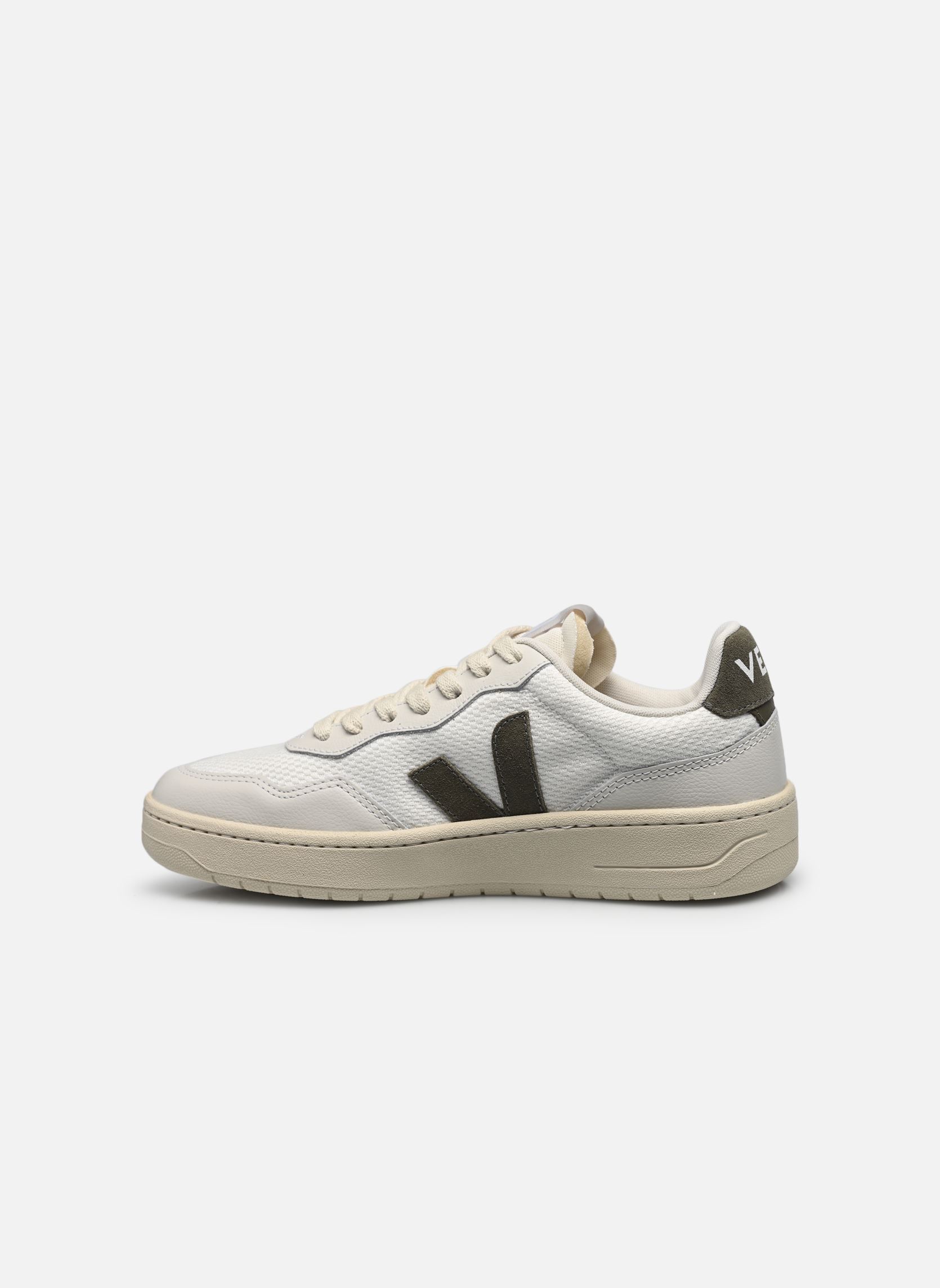 Sneakers V-90 B-MESH W dames wit Veja Sneakers V-90 B-MESH W dames wit WHITE_KAKI