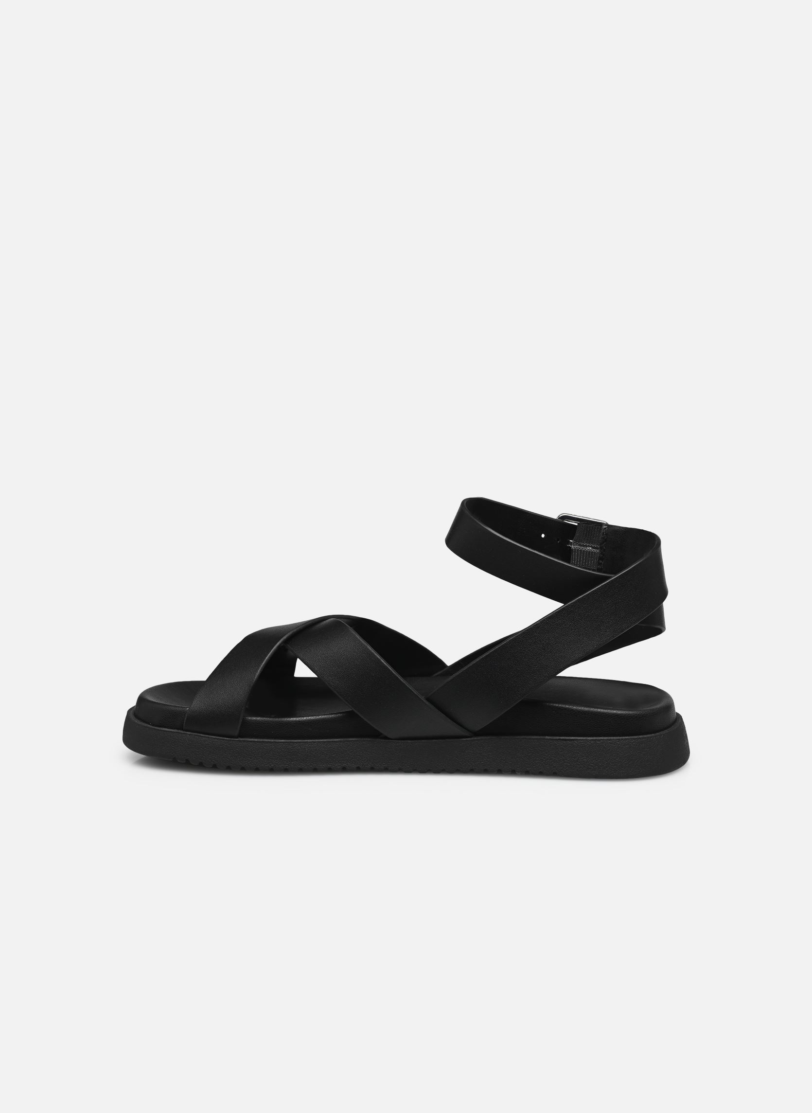 Sandalias planas My Bestie mujer negro Steve Madden Sandalias planas My Bestie mujer negro Black leather