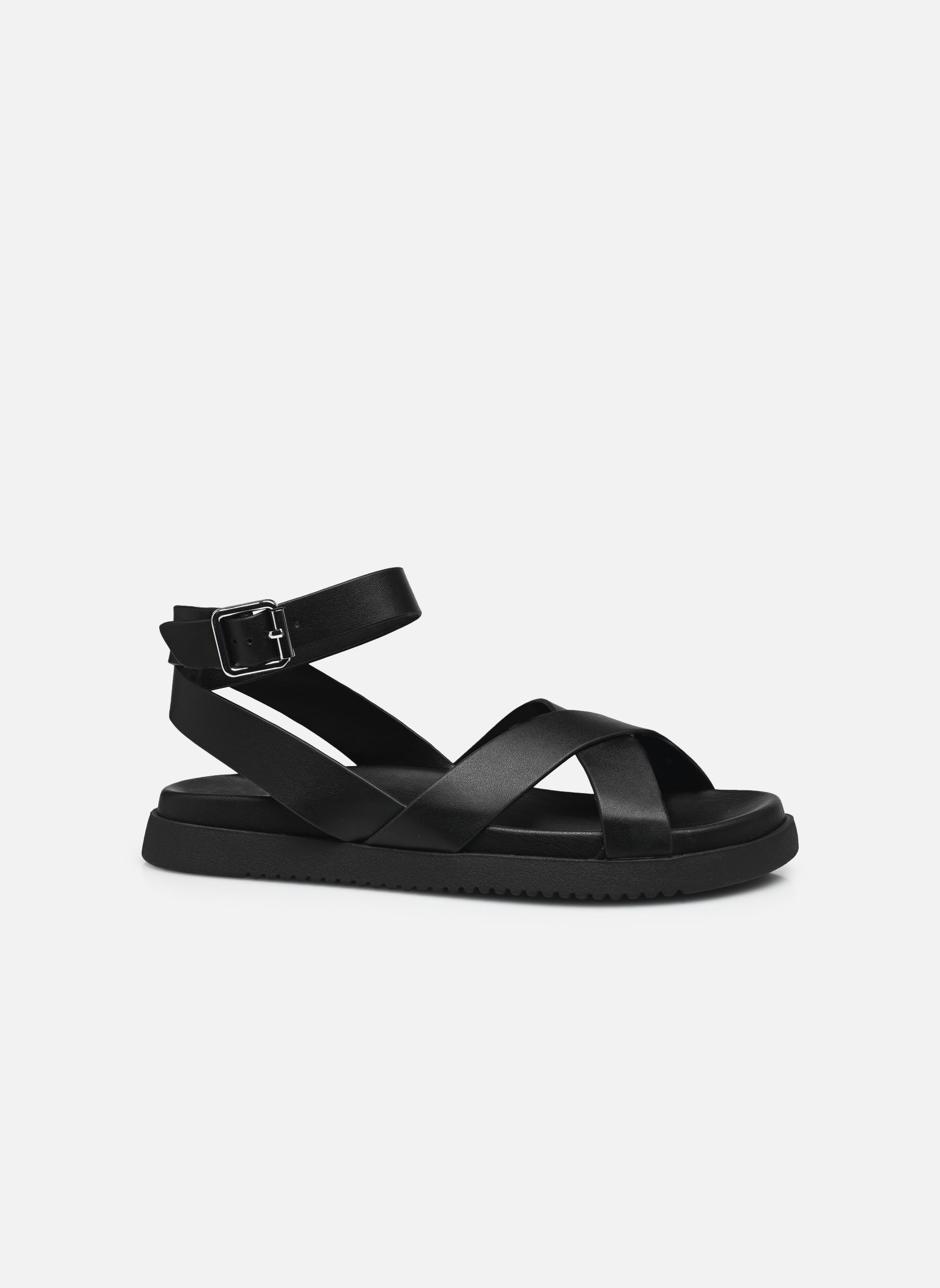 Sandalias planas My Bestie mujer negro Steve Madden Sandalias planas My Bestie mujer negro Black leather