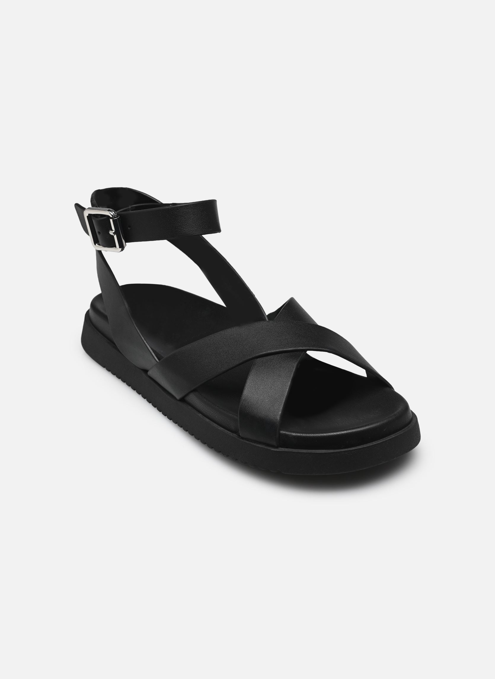 Sandalias planas My Bestie mujer negro Steve Madden Sandalias planas My Bestie mujer negro Black leather