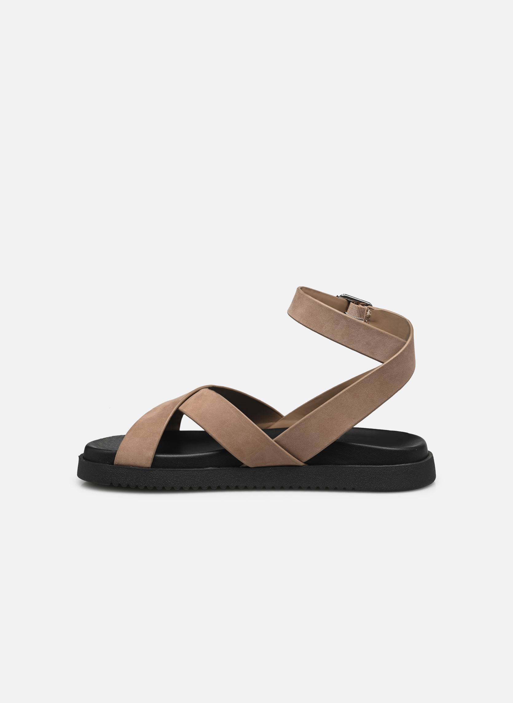 Platte sandalen My Bestie dames bruin Steve Madden Platte sandalen My Bestie dames bruin Taupe Nubuck