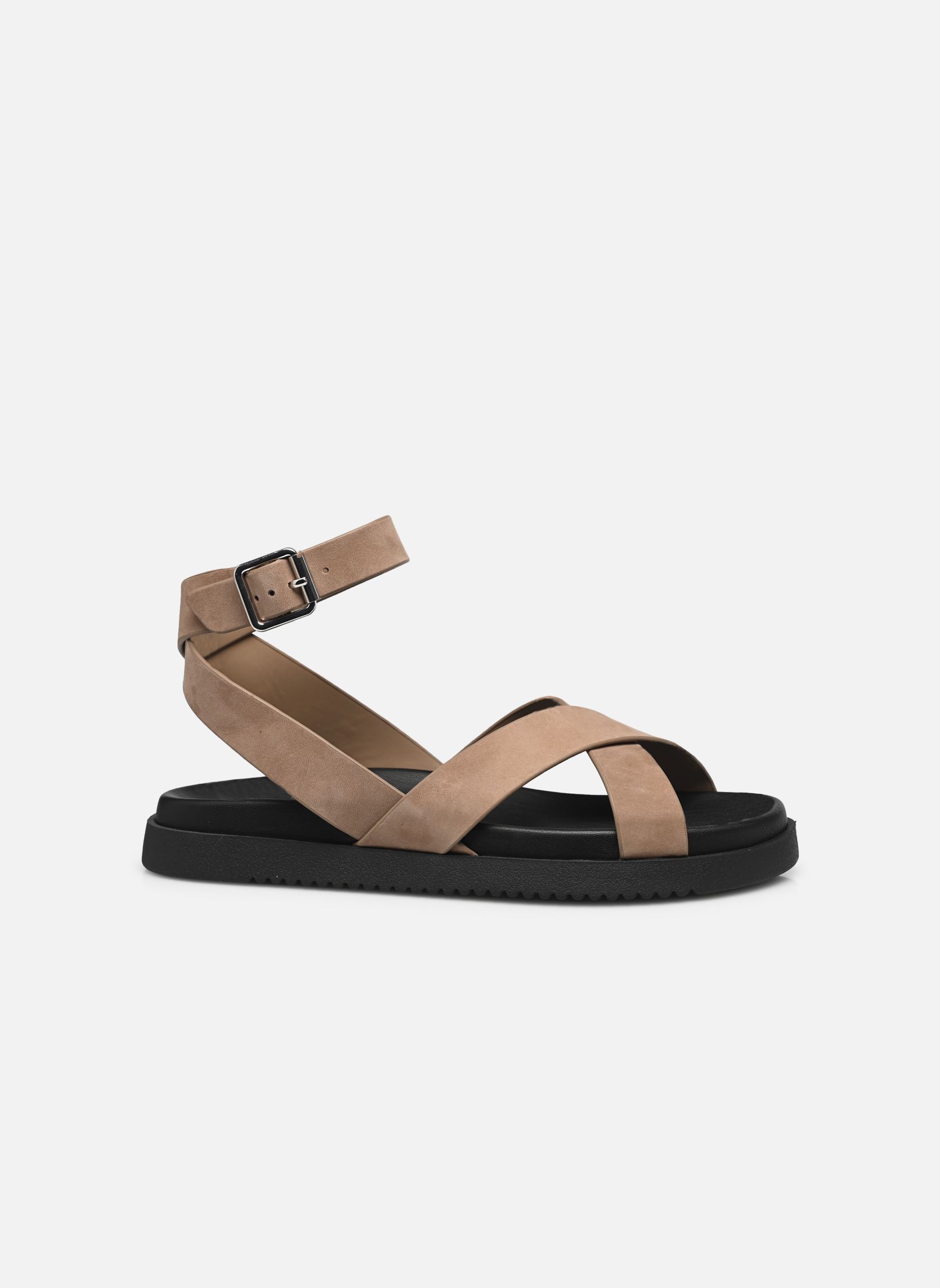 Platte sandalen My Bestie dames bruin Steve Madden Platte sandalen My Bestie dames bruin Taupe Nubuck