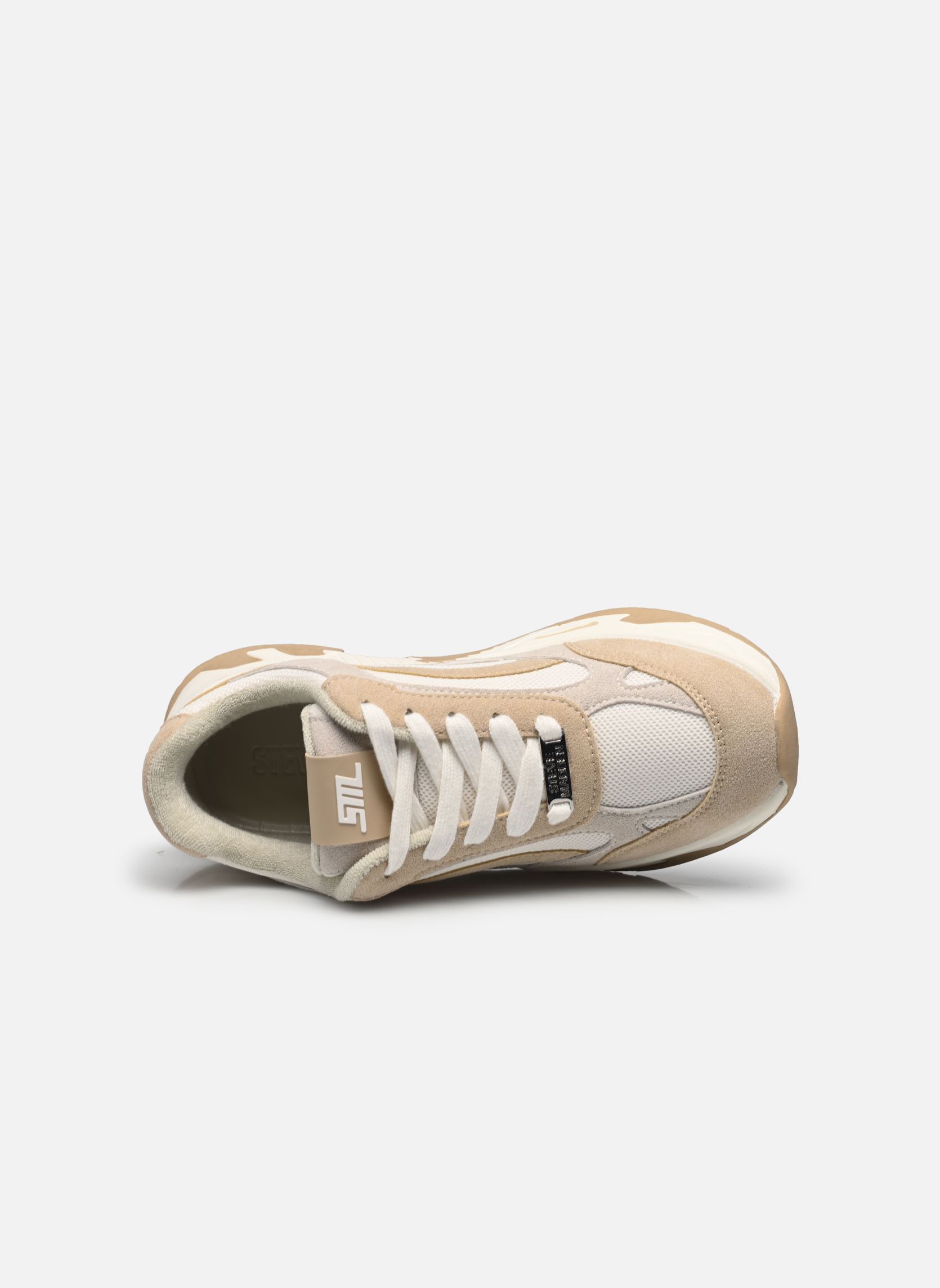 Zapatillas Sneak Peak-E mujer multicolor Steve Madden Zapatillas Sneak Peak-E mujer multicolor Silver / Irish Cream