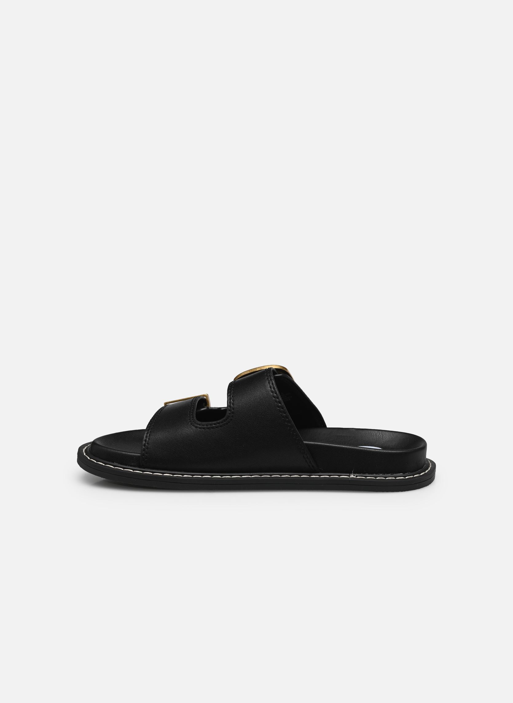 Pantoletten und Clogs Arch-E damen schwarz Steve Madden Pantoletten und Clogs Arch-E damen schwarz Blk Action Leather