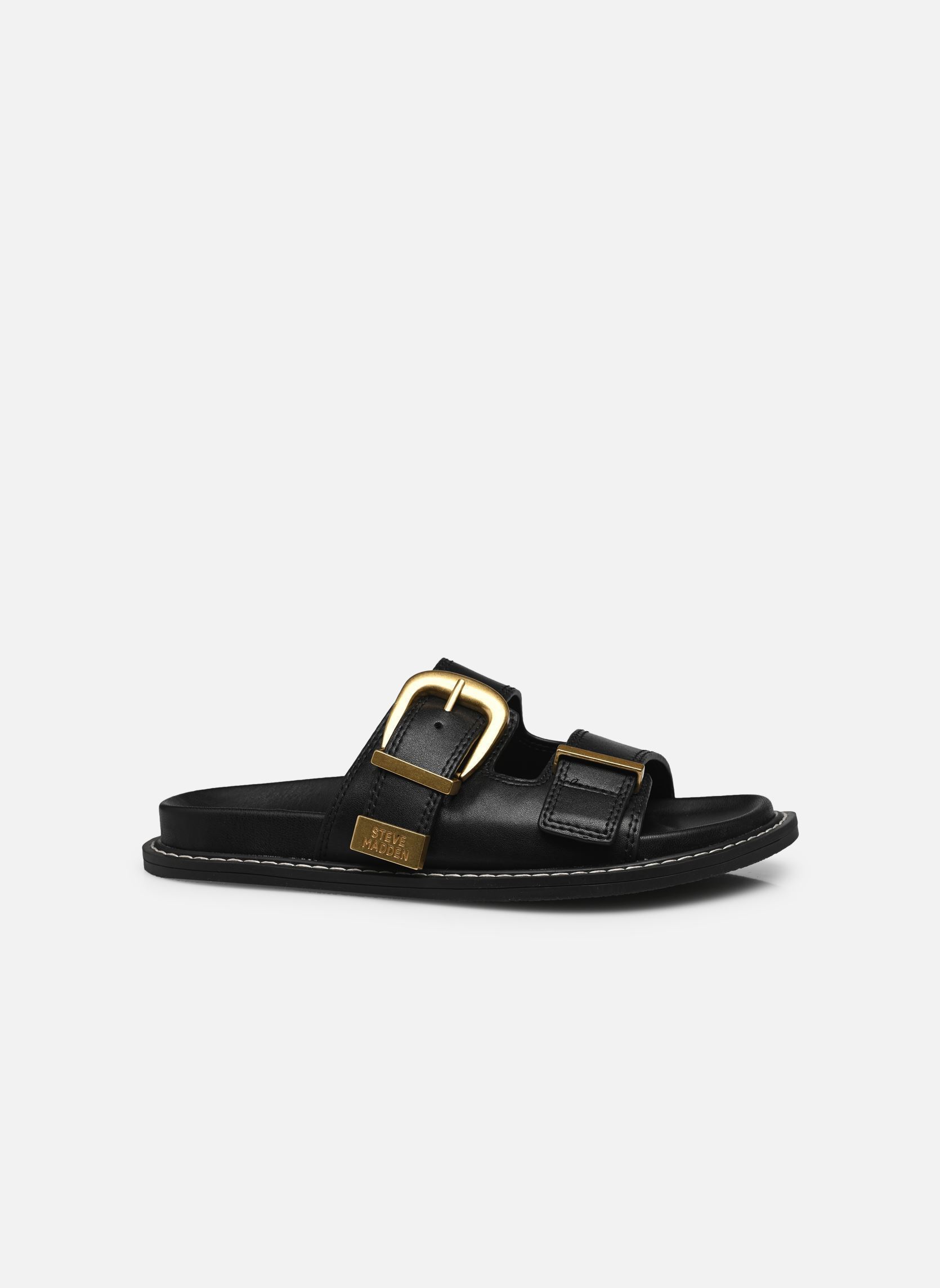 Pantoletten und Clogs Arch-E damen schwarz Steve Madden Pantoletten und Clogs Arch-E damen schwarz Blk Action Leather