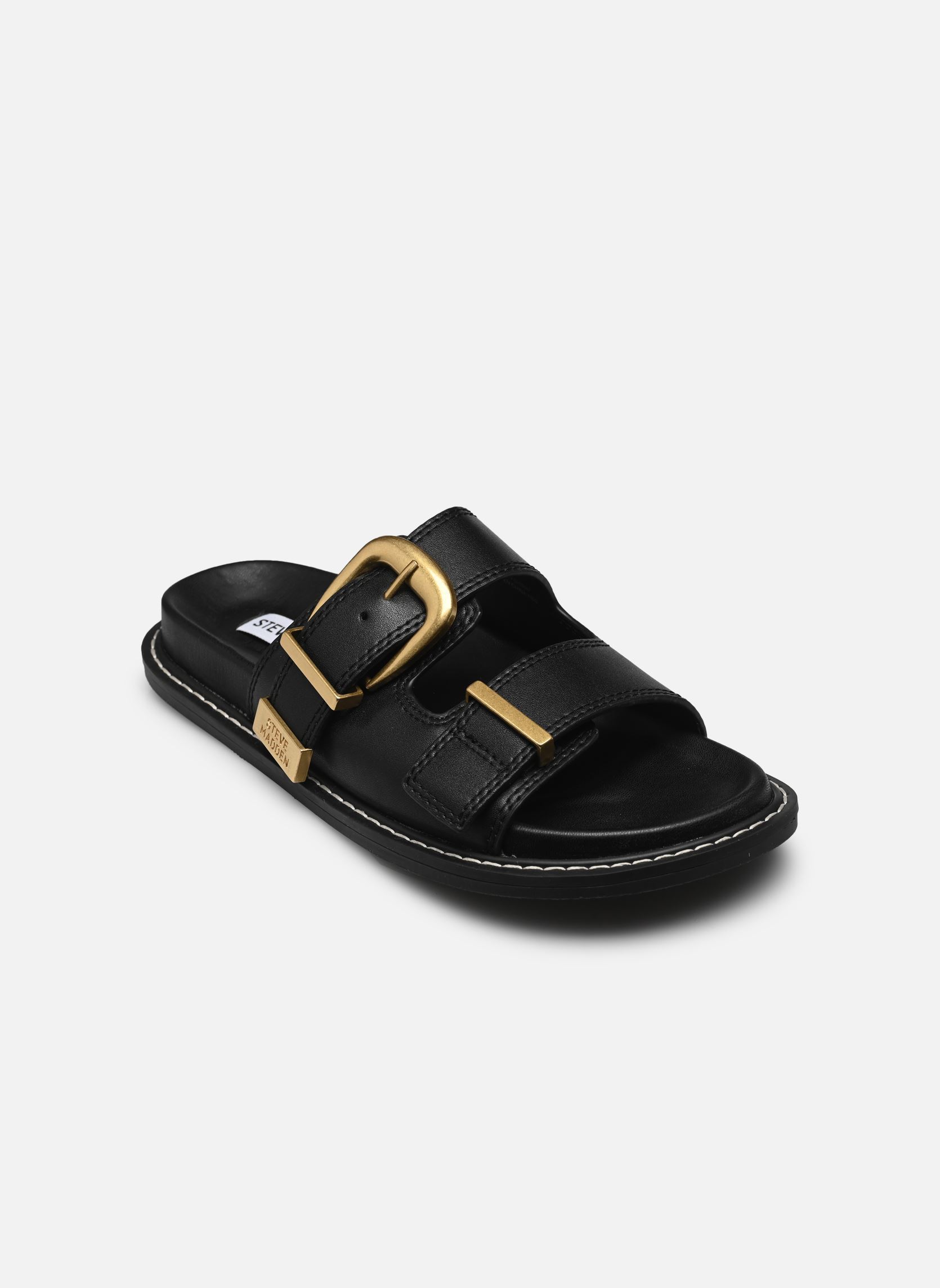 Pantoletten und Clogs Arch-E damen schwarz Steve Madden Pantoletten und Clogs Arch-E damen schwarz Blk Action Leather