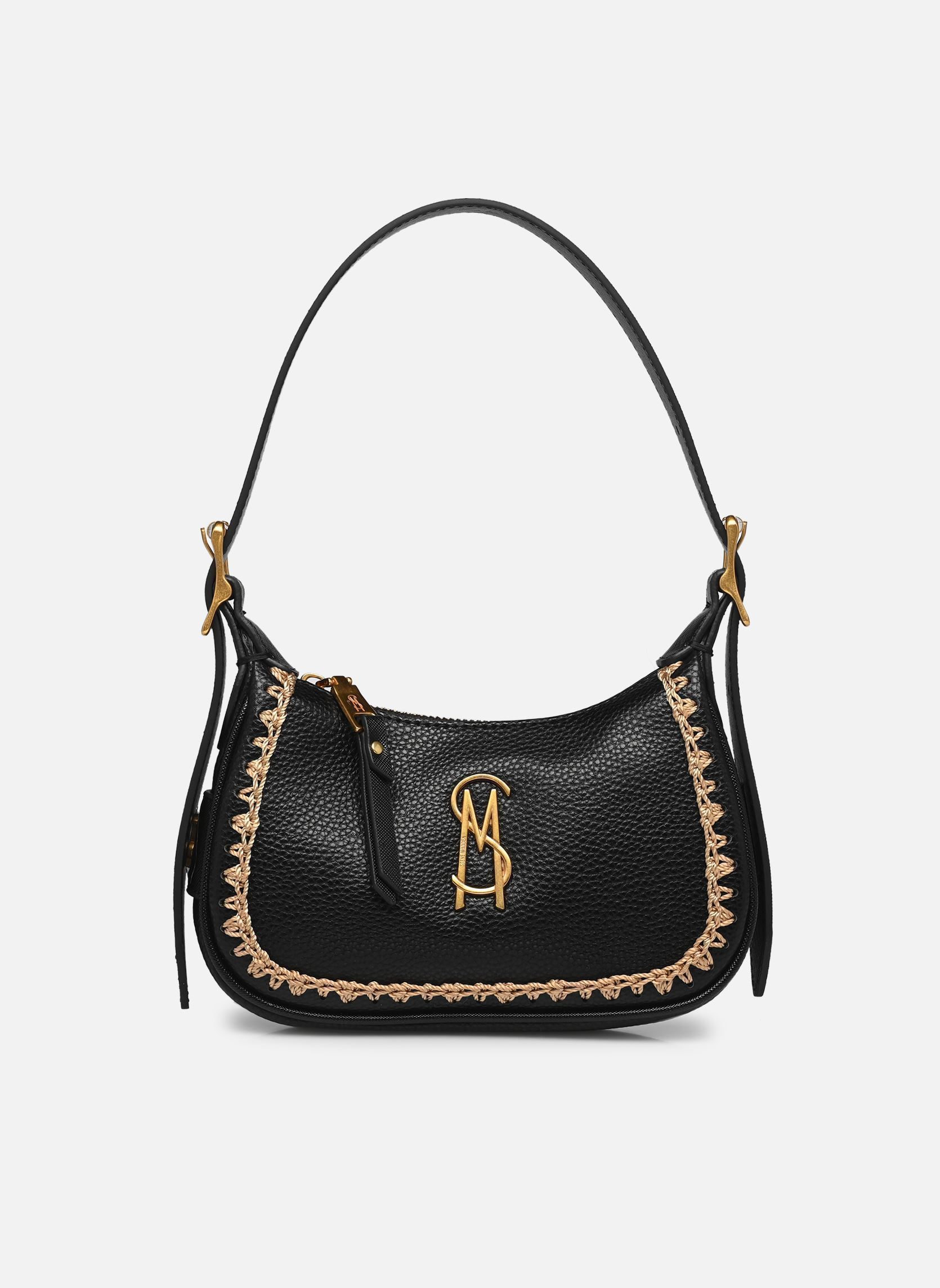 Sacs bandoulière Belia femme noir Steve Madden Sacs bandoulière Belia femme noir Black Gold