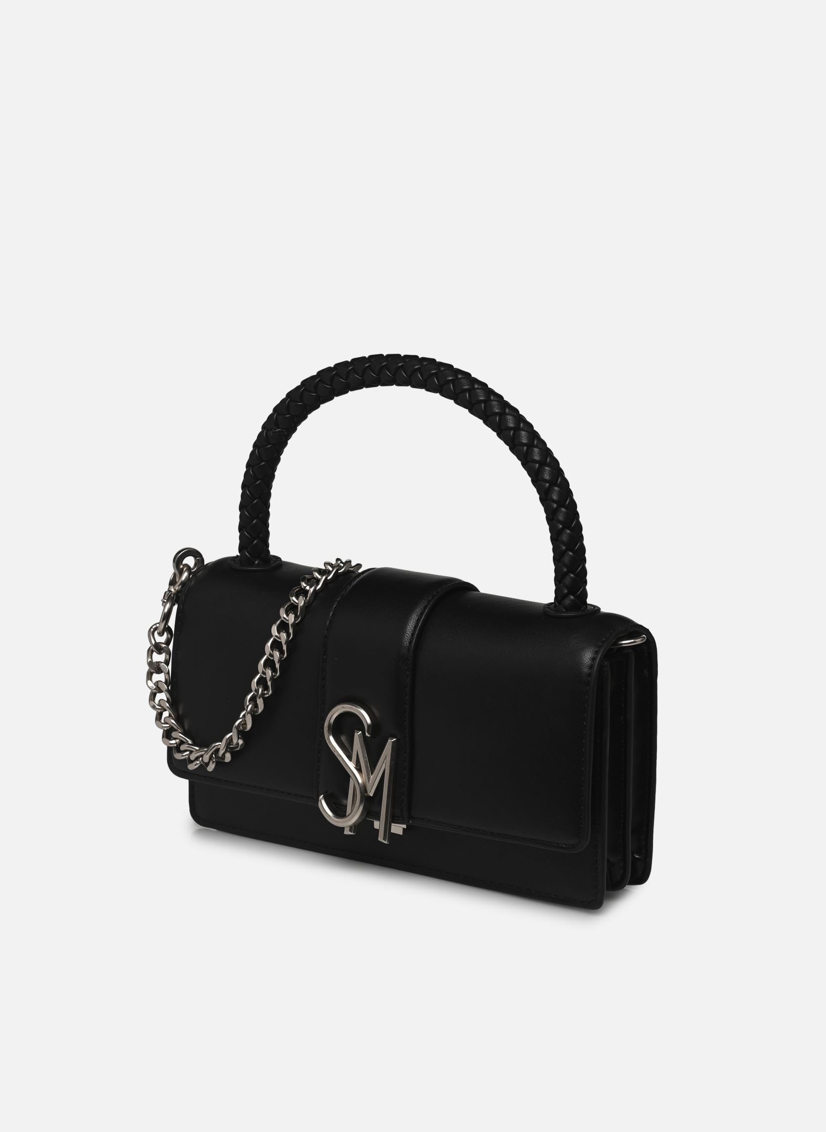 Sacs bandoulière Brage femme noir Steve Madden Sacs bandoulière Brage femme noir Black Silver