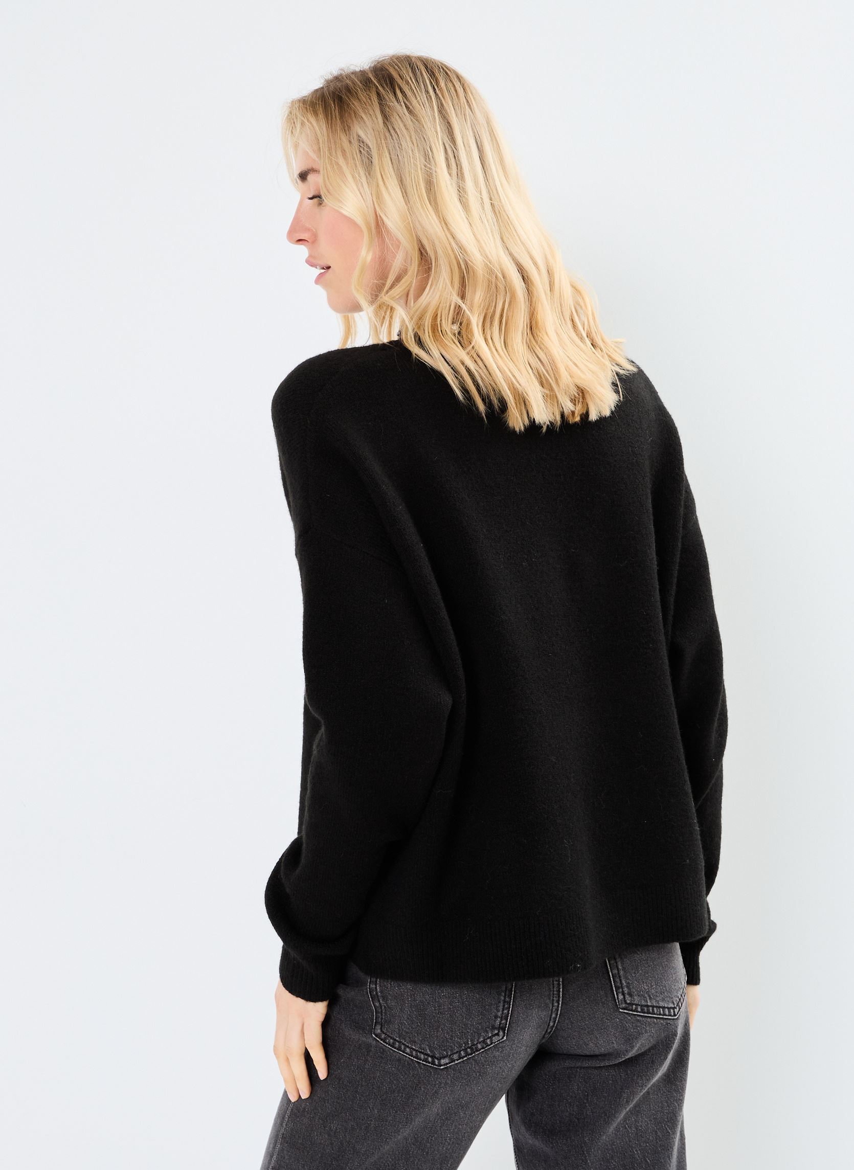 Pulls MORA femme noir La Petite Etoile Pulls MORA femme noir NOIR