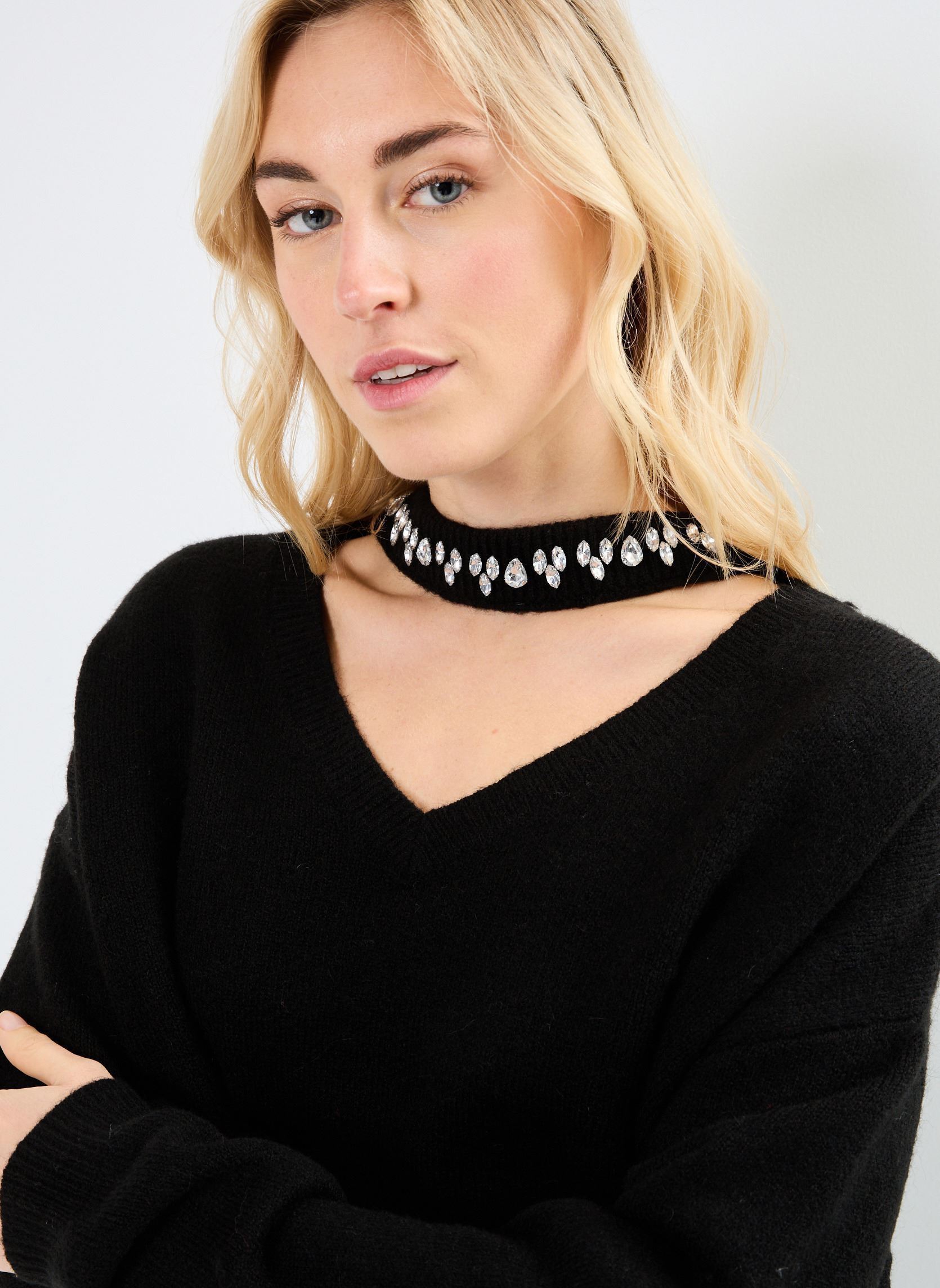 Pulls MORA femme noir La Petite Etoile Pulls MORA femme noir NOIR
