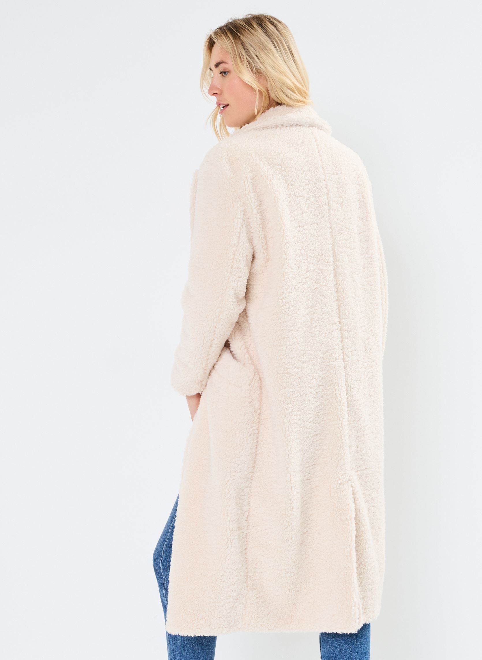 Manteaux NAELLE femme blanc La Petite Etoile Manteaux NAELLE femme blanc Ecru
