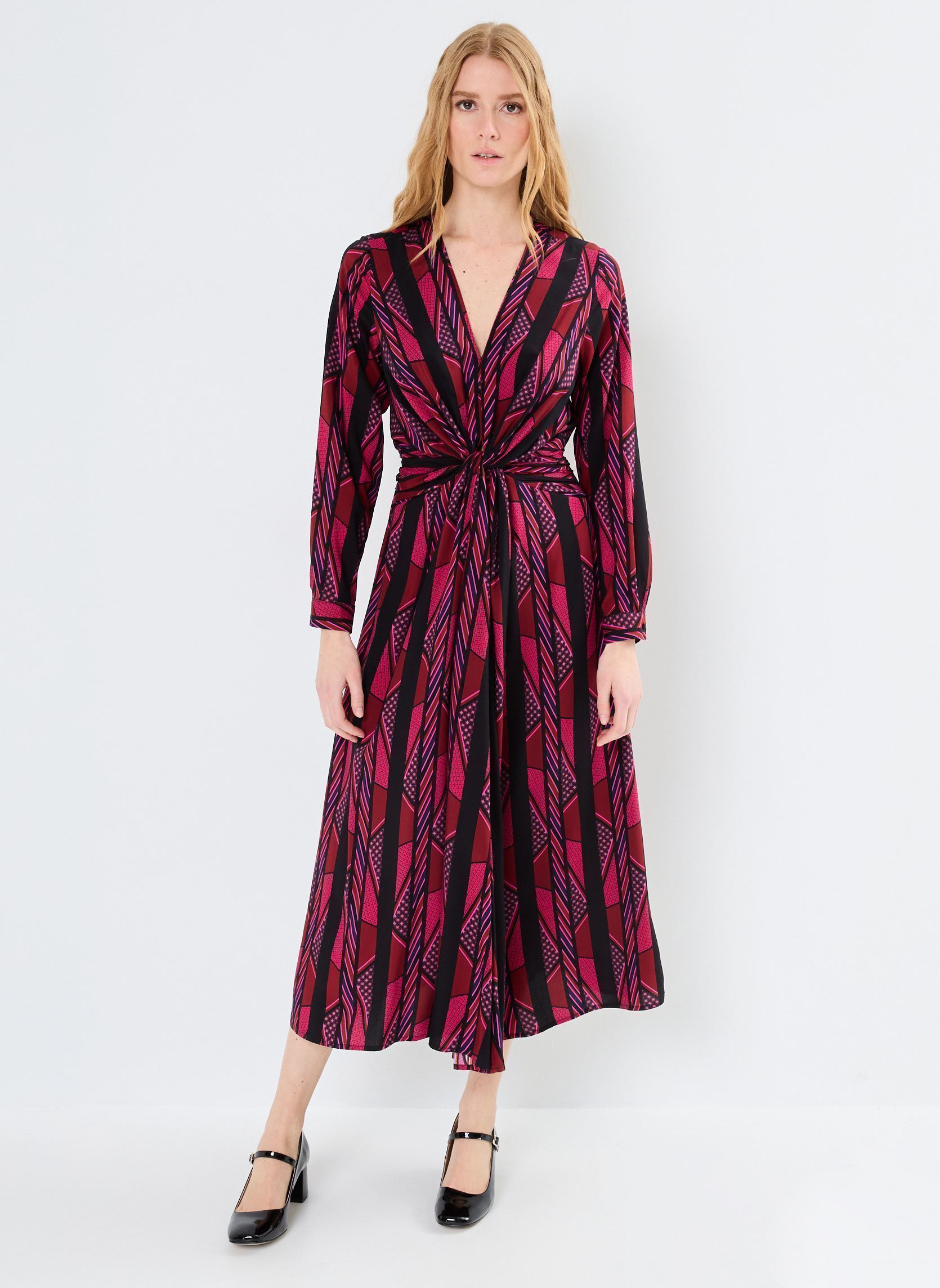 Vestiti lunghi REY donna multicolore La Petite Etoile Vestiti lunghi REY donna multicolore CRAVATE