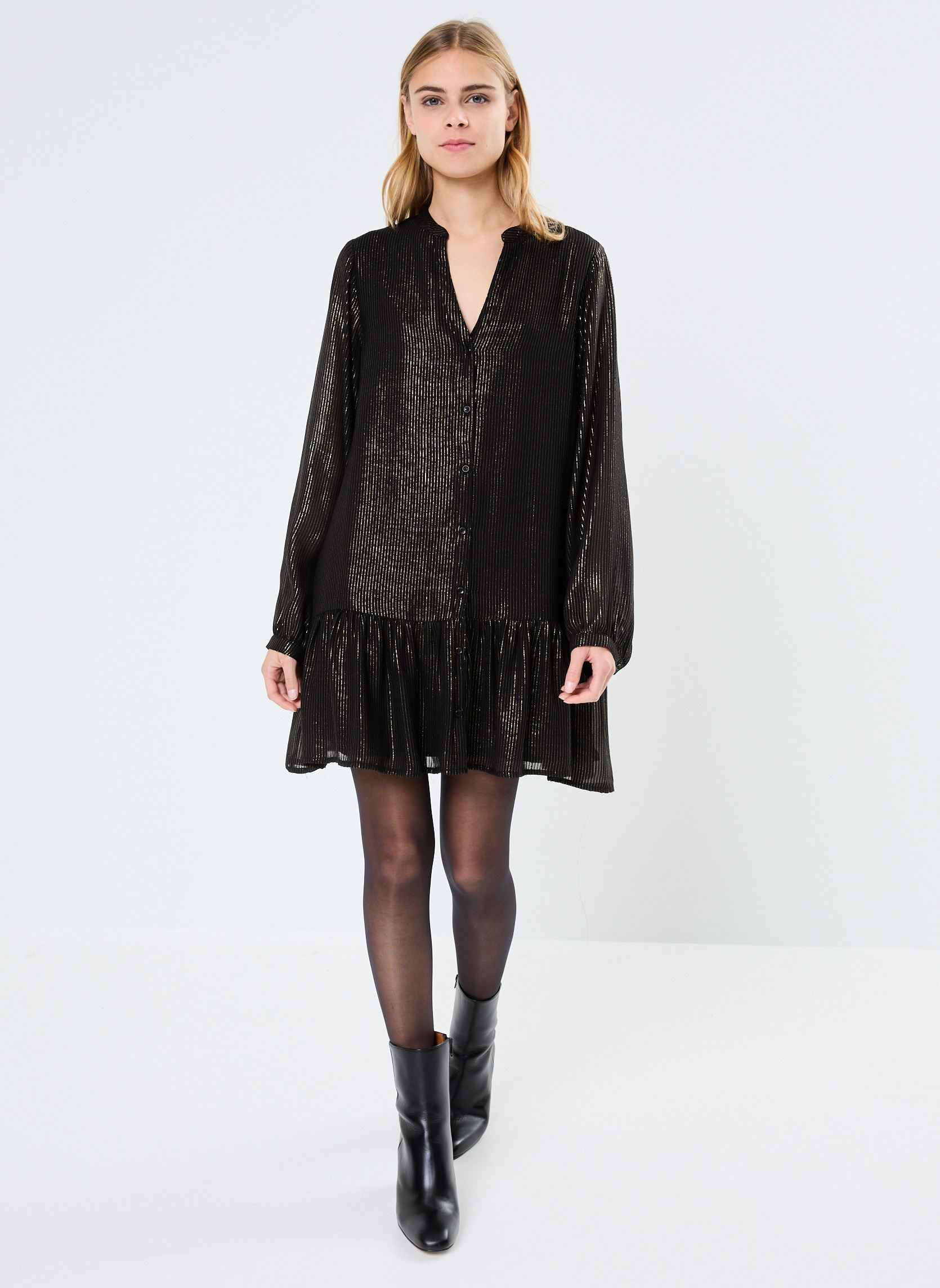 Robes ROSELIA femme noir La Petite Etoile Robes ROSELIA femme noir Noir