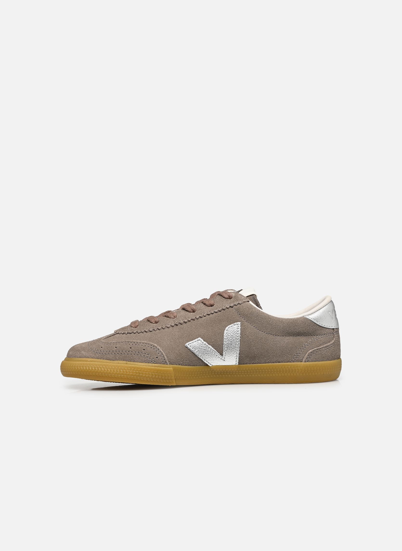 Baskets basses VOLLEY SUEDE femme marron Veja Baskets basses VOLLEY SUEDE femme marron MOONROCK_SILVER