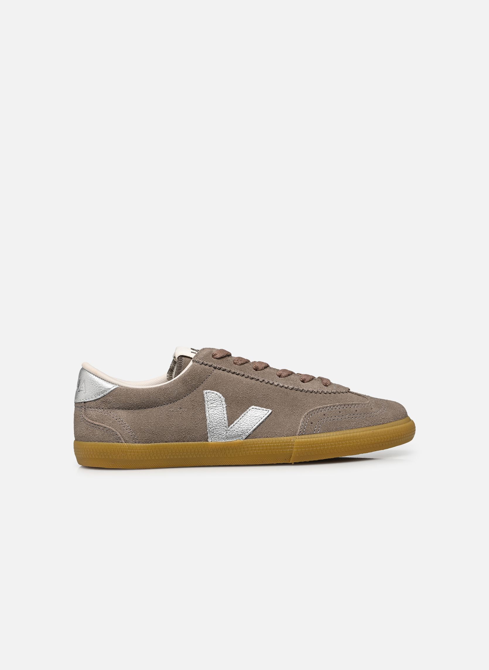Baskets basses VOLLEY SUEDE femme marron Veja Baskets basses VOLLEY SUEDE femme marron MOONROCK_SILVER