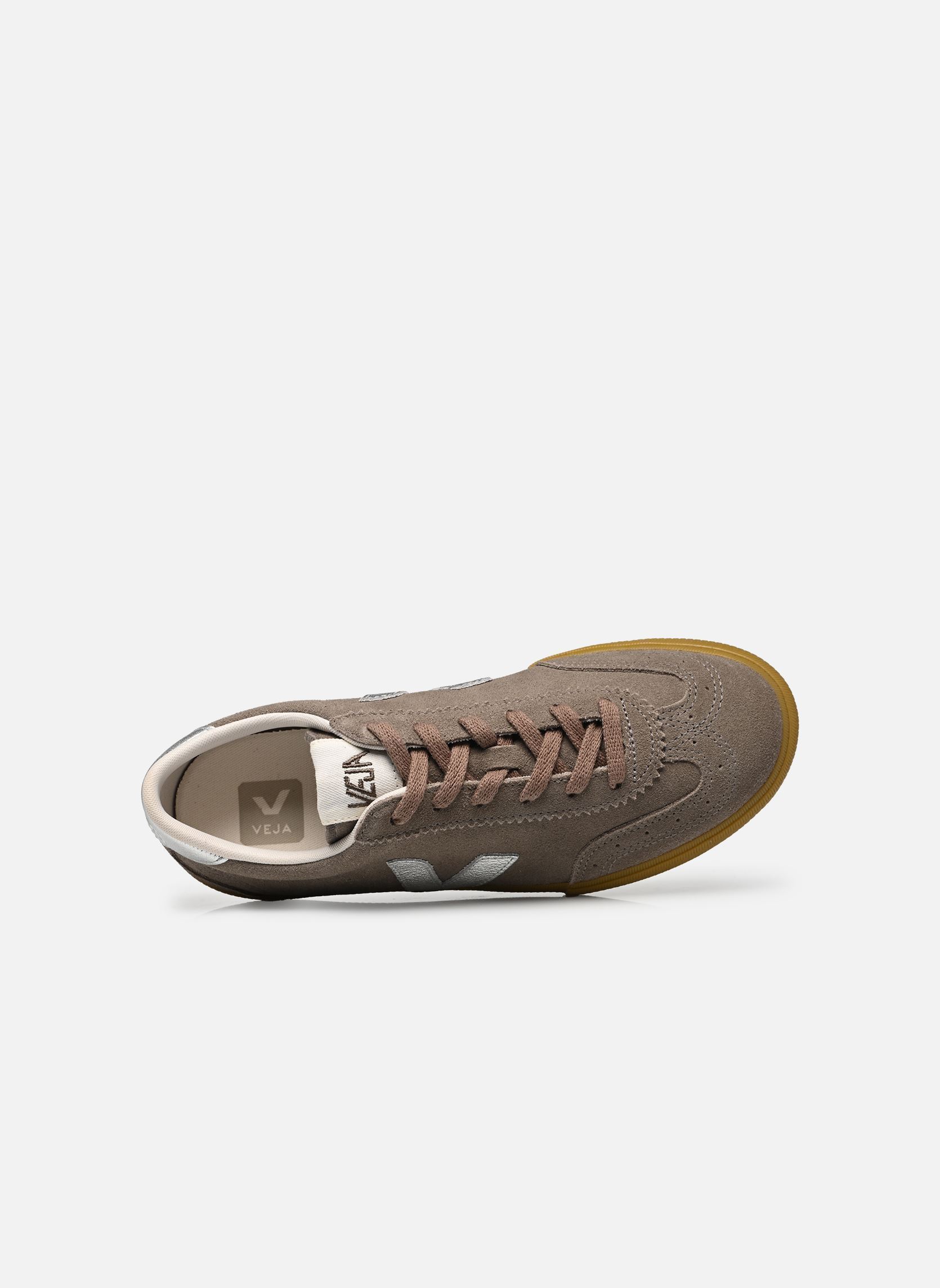 Baskets basses VOLLEY SUEDE femme marron Veja Baskets basses VOLLEY SUEDE femme marron MOONROCK_SILVER